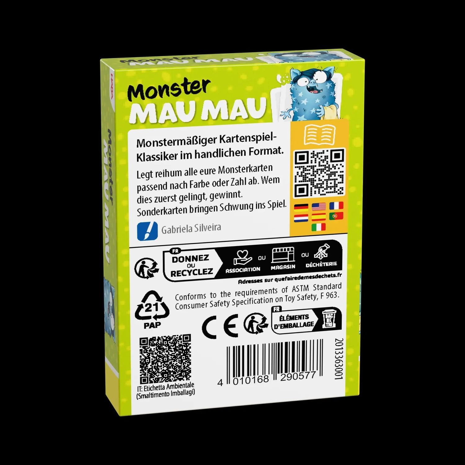 Spiel Monster Mau Mau