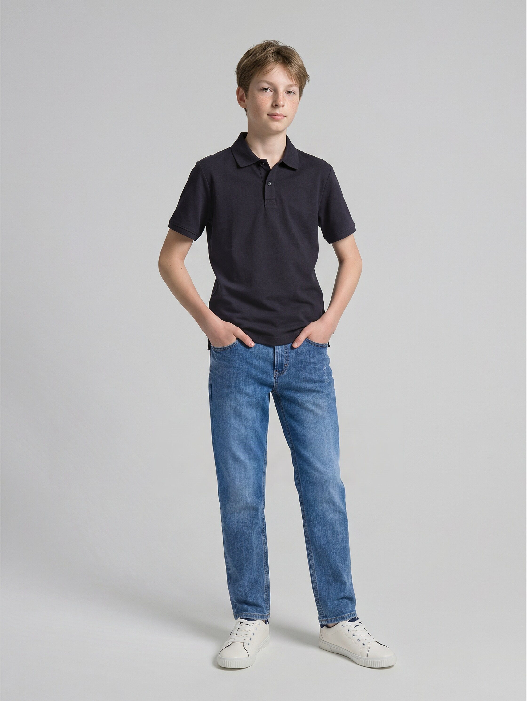TOM TAILOR Poloshirt Sommershirt aus reiner Baumwolle – Bild 4 von 5