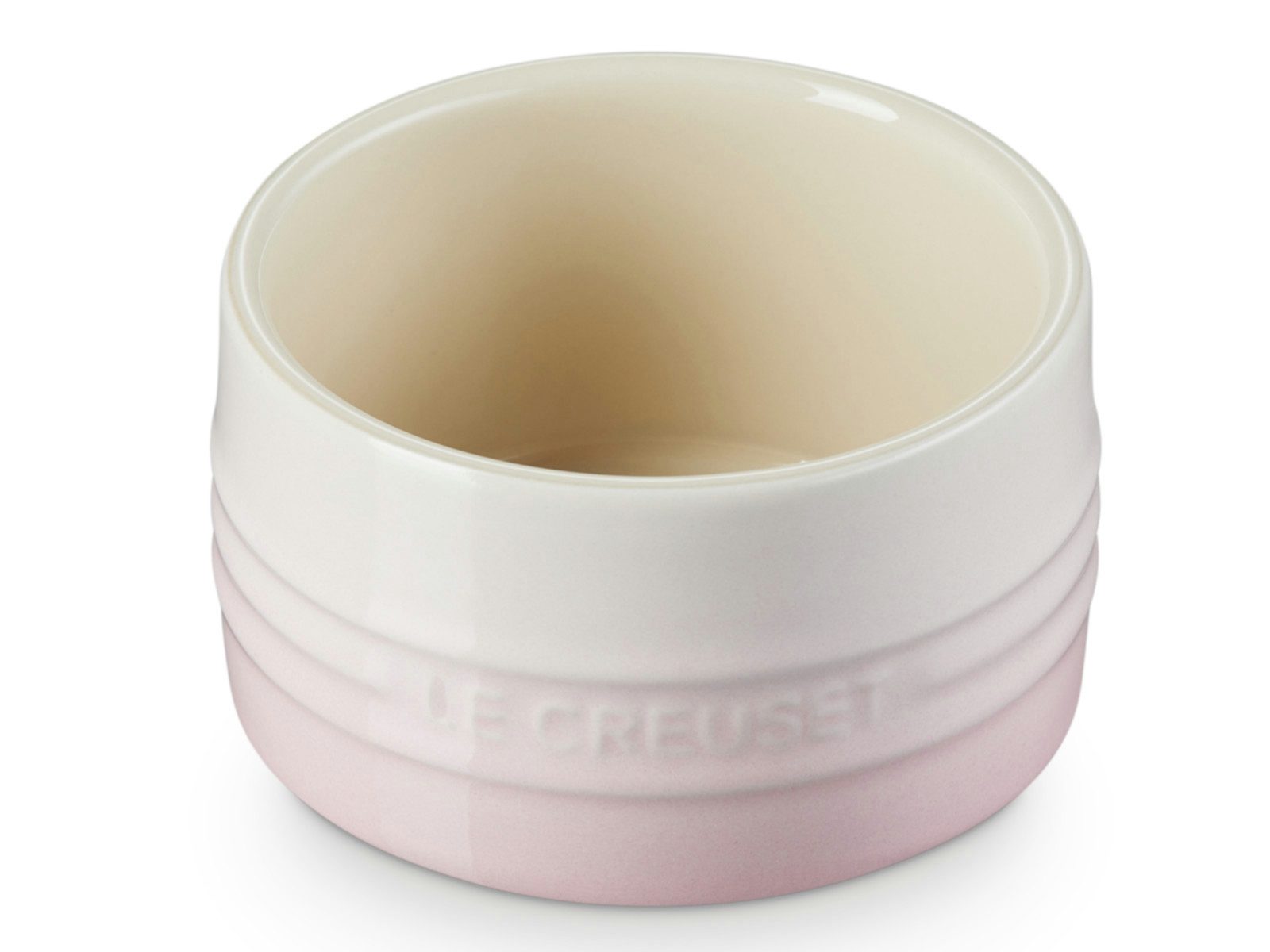 LE CREUSET Backform stapelbares Förmchen shell pink 8cm
