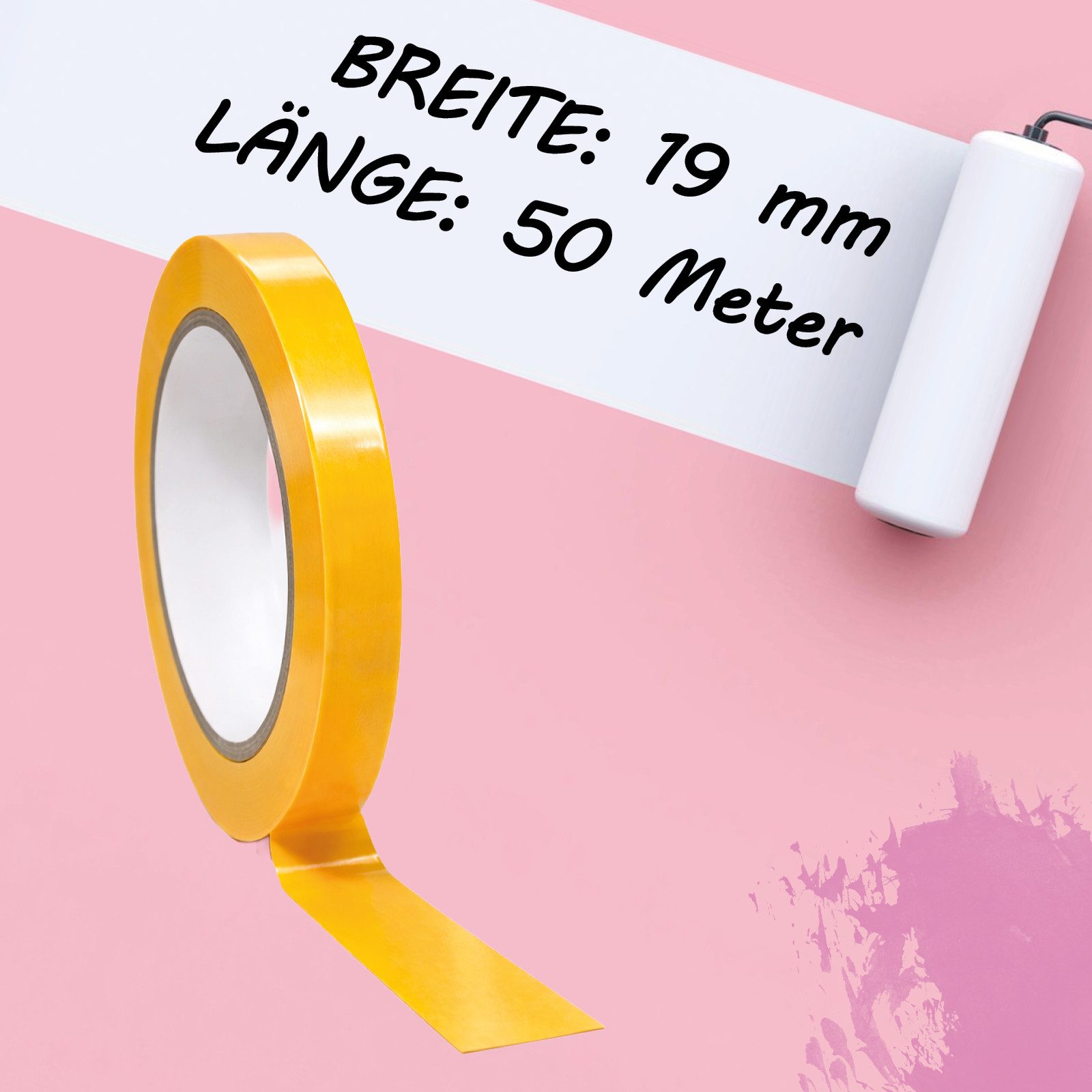 Bituxx Kreppband Maler Kreppband 19 mm (MS-18194)