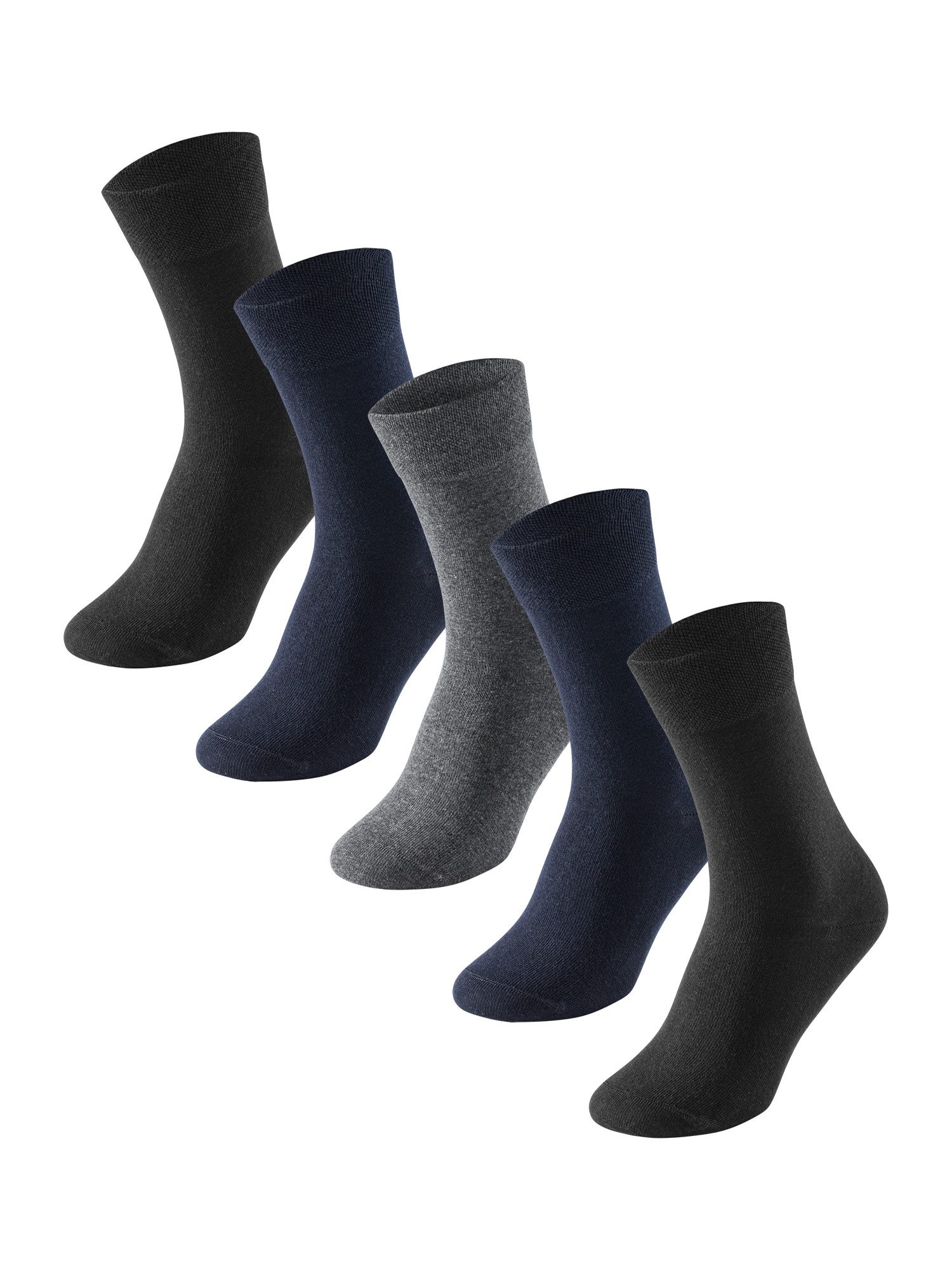Schiesser Basicsocken 5-Pack 'Cotton Fit' günstig online kaufen