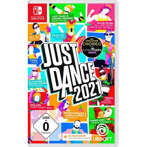 Just Dance 2021 Nintendo Switch, Code in the Box