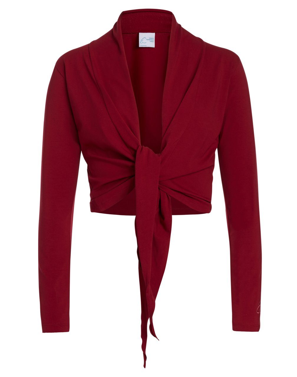 ESPARTO Yoga-Wickeljacke Wickelshirt Dhaara in Bio-Baumwolle günstig online kaufen