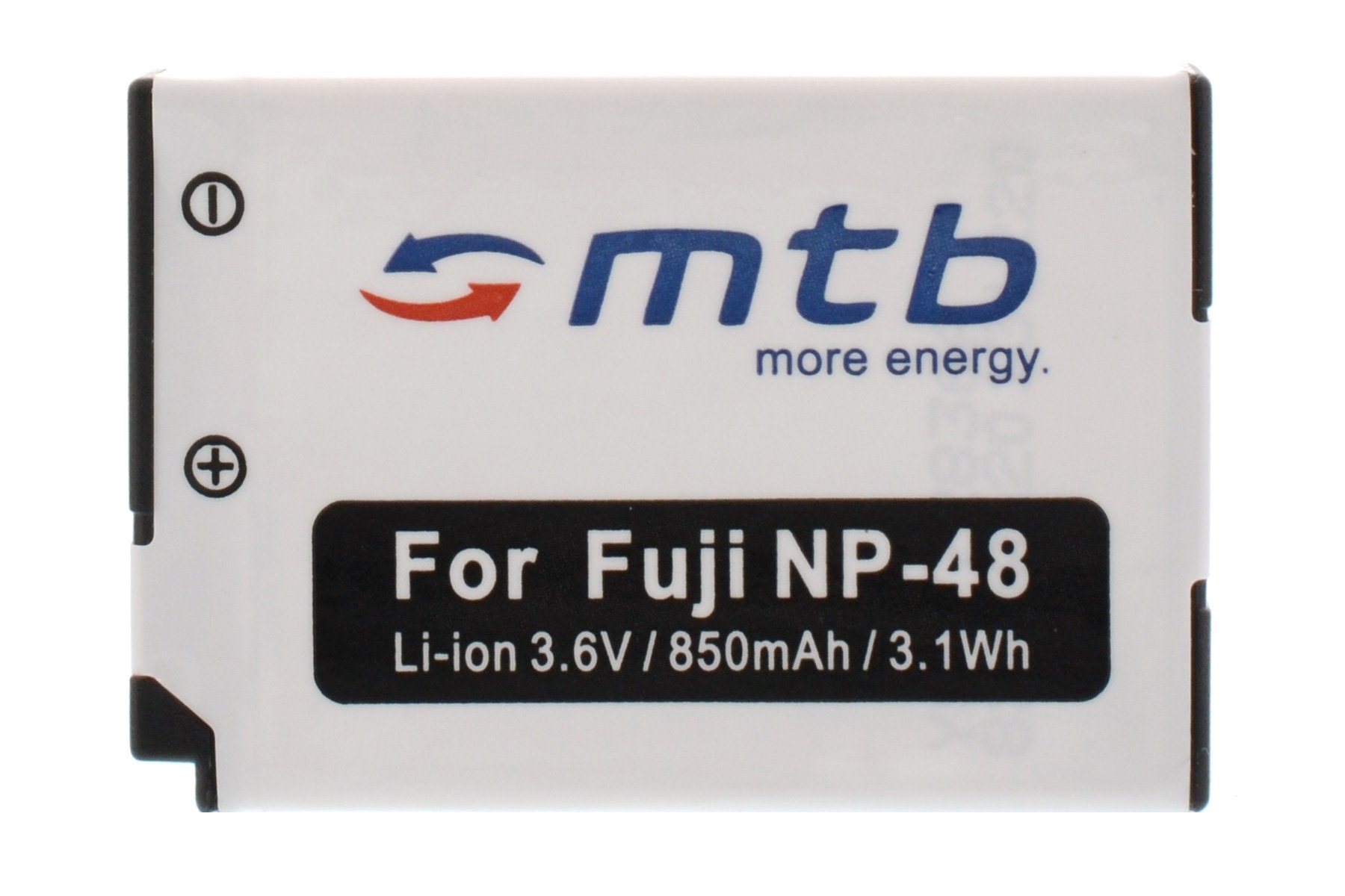 kompatibel energy … Fujifilm Kamera-Akku für: Fuji XQ1, more V), mit [BAT-410 Li-Ion] Akku-Typ NP-48 Fuji mAh passend - XQ2 mtb 850 (3,6