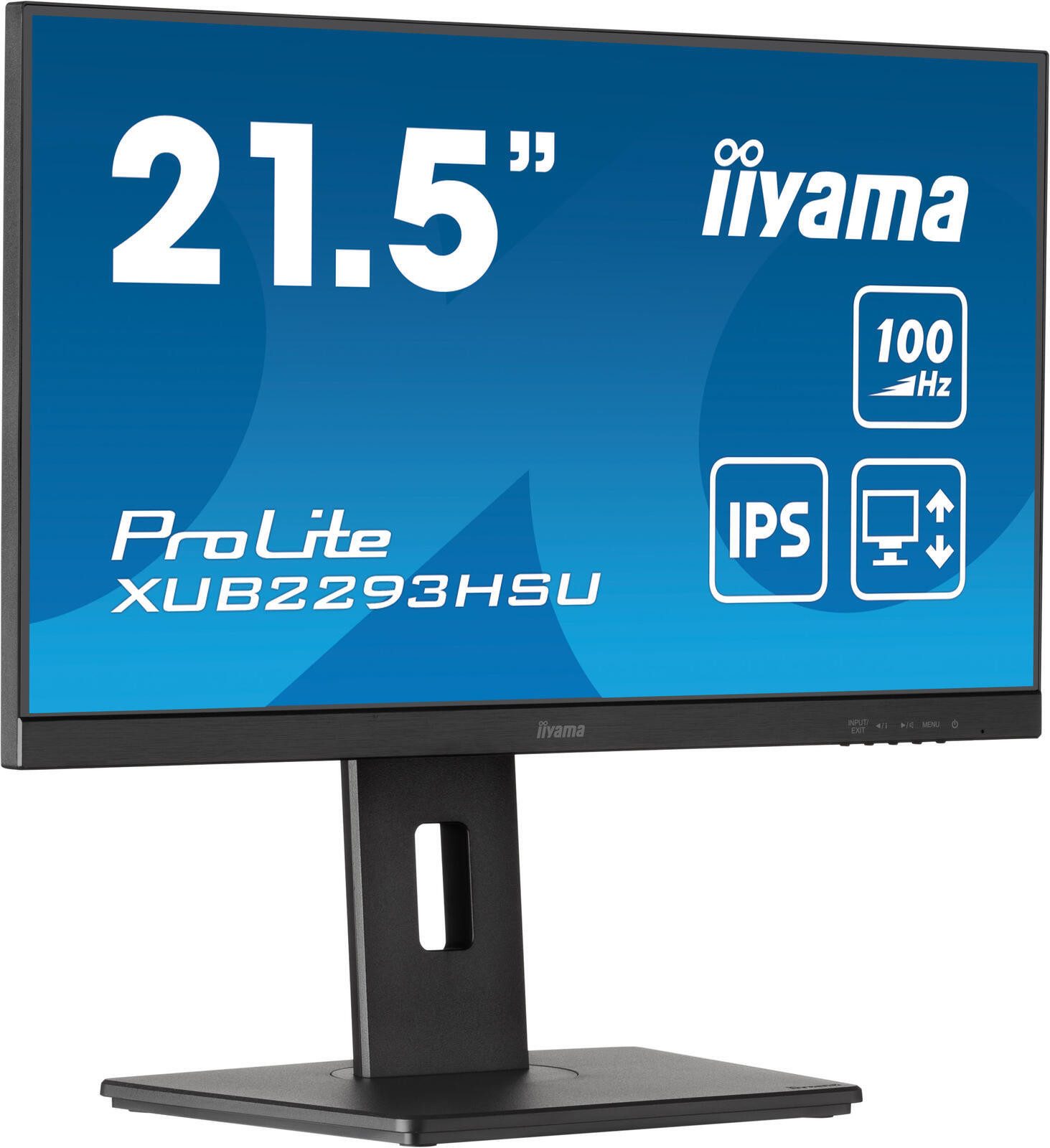 Iiyama XUB2293HSU-B7 TFT-Monitor (1920 x 1080, 1 ms Reaktionszeit, 100 Hz, IPS Panel)
