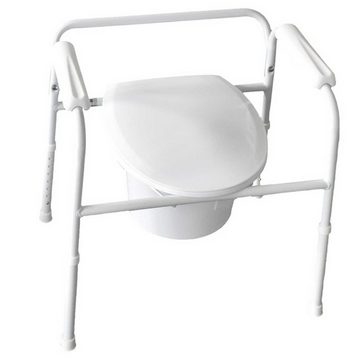 Drive Medical Toilettensitzerhöhung Drive Toilettenstützgestell TSG 130, 60 cm, für sicheren Toilettengang