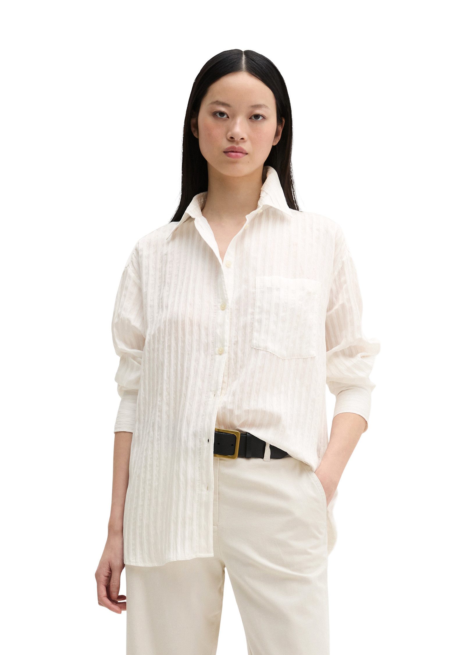 Marc O'Polo Langarmbluse aus TENCEL™ Modal