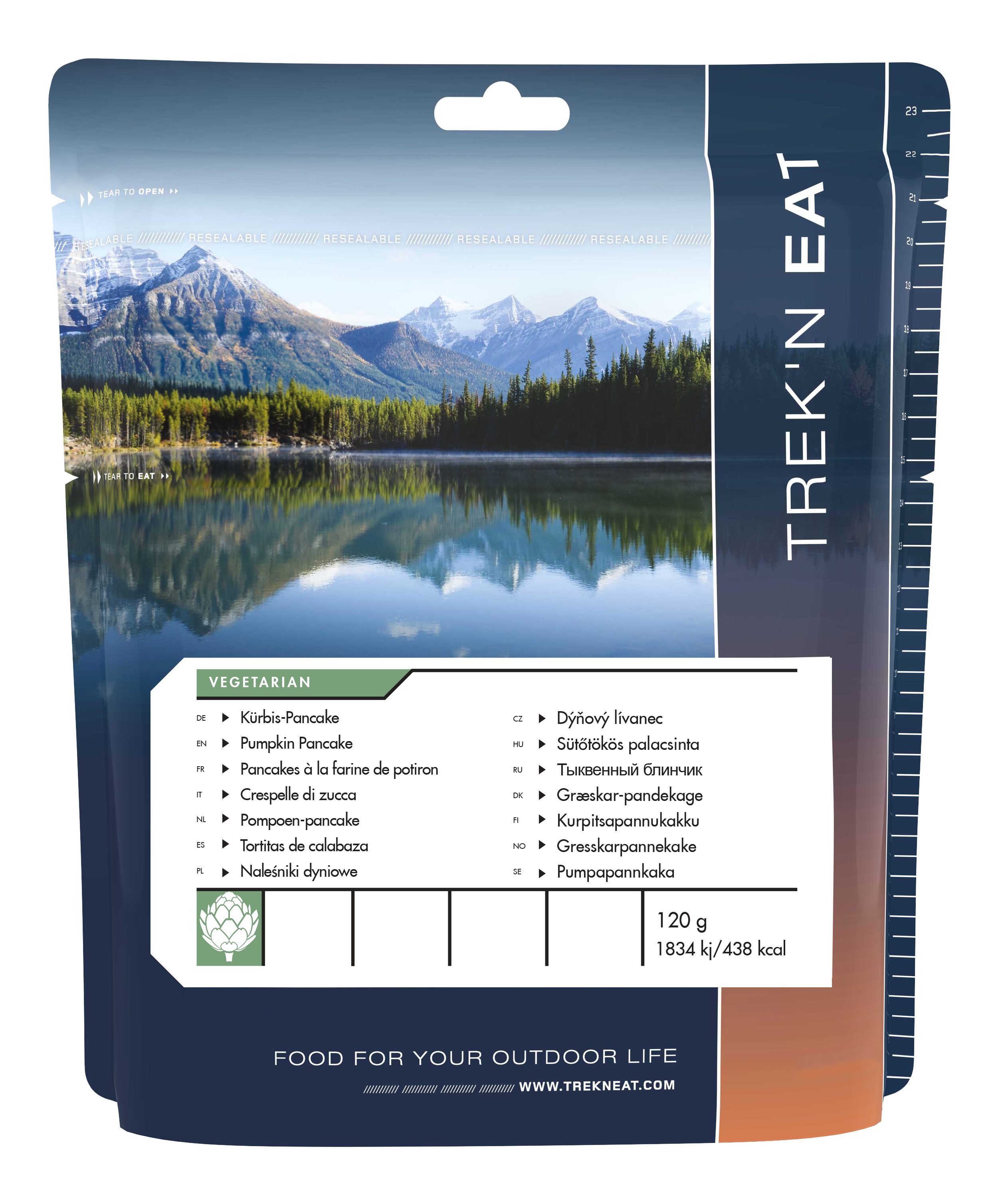 TrekNEat Vorratsdose TREK'N EAT Kürbis-Pancake Tüte / pouch