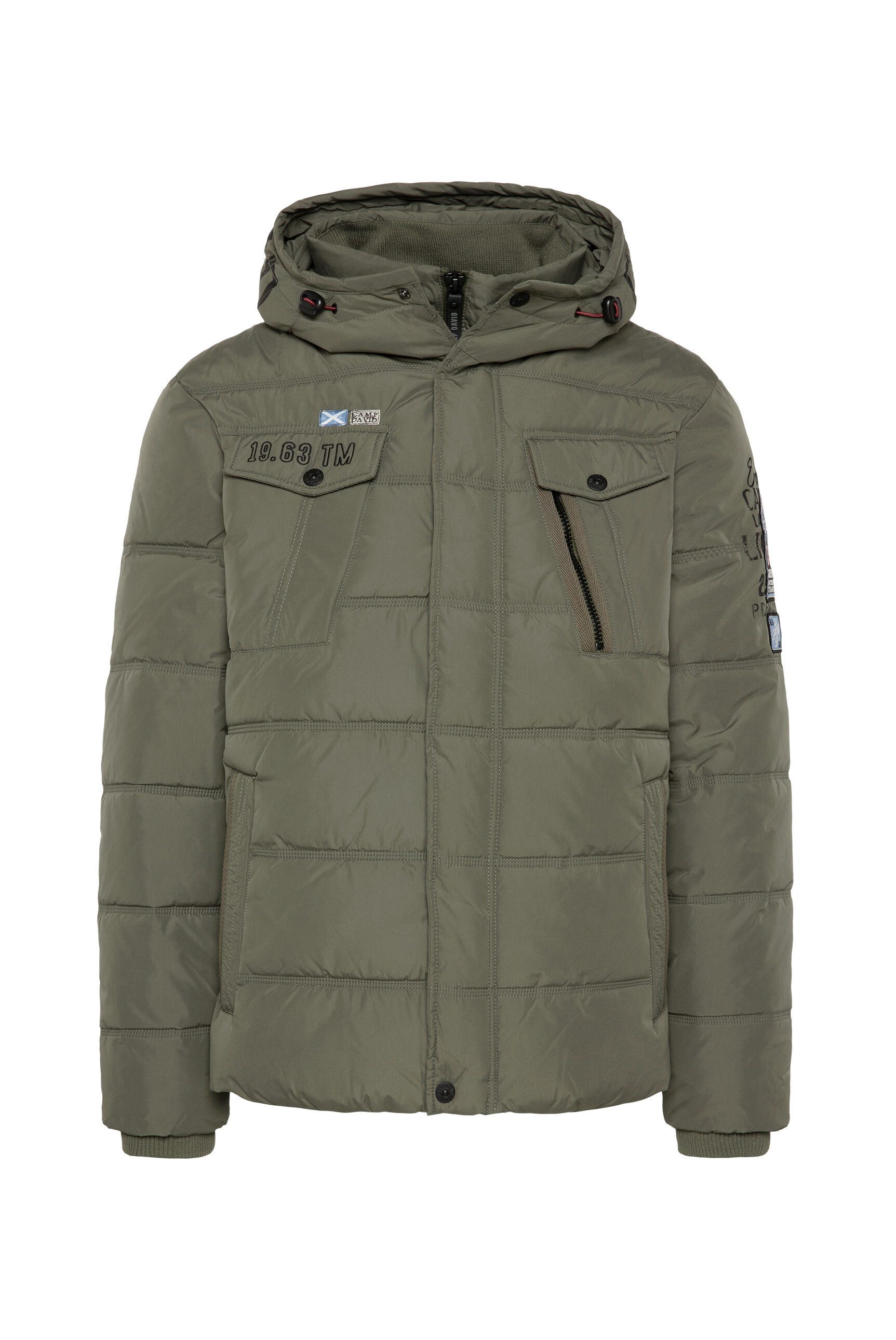 CAMP DAVID Winterjacke mit wasserabweisender Funktion günstig online kaufen