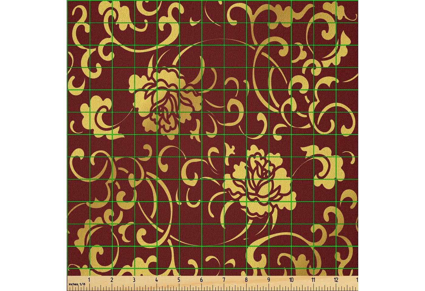 Thumbnail - Abakuhaus Stoff DIY Bastler Stoff für Dekorationszwecke, Rebe Antique Oriental Pattern