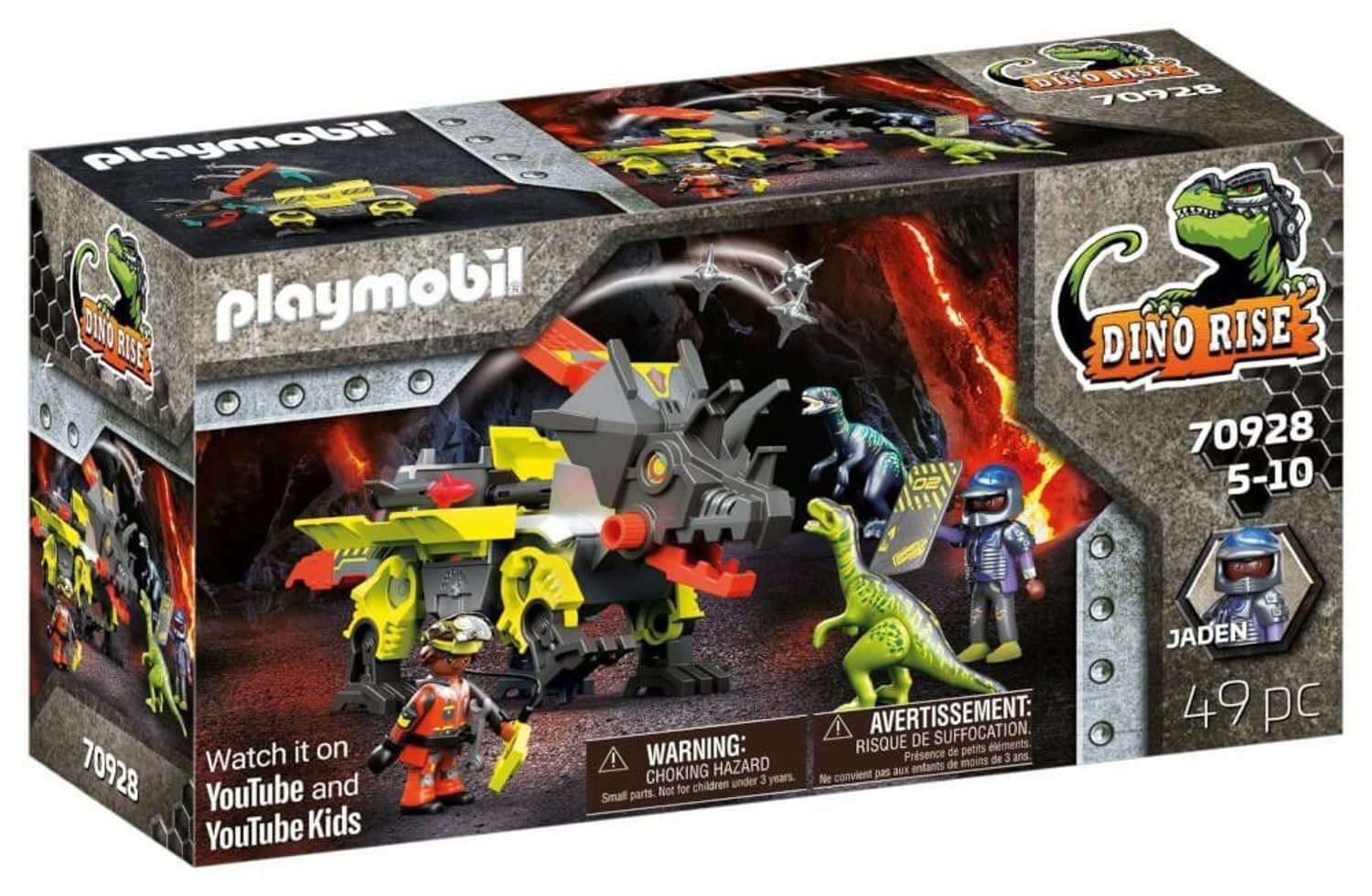 Playmobil® Dino Rise Robo-Dino Kampfmaschine Konstruktions-Spielset, (Robo-Dino Kampfmaschine), Made in Europe