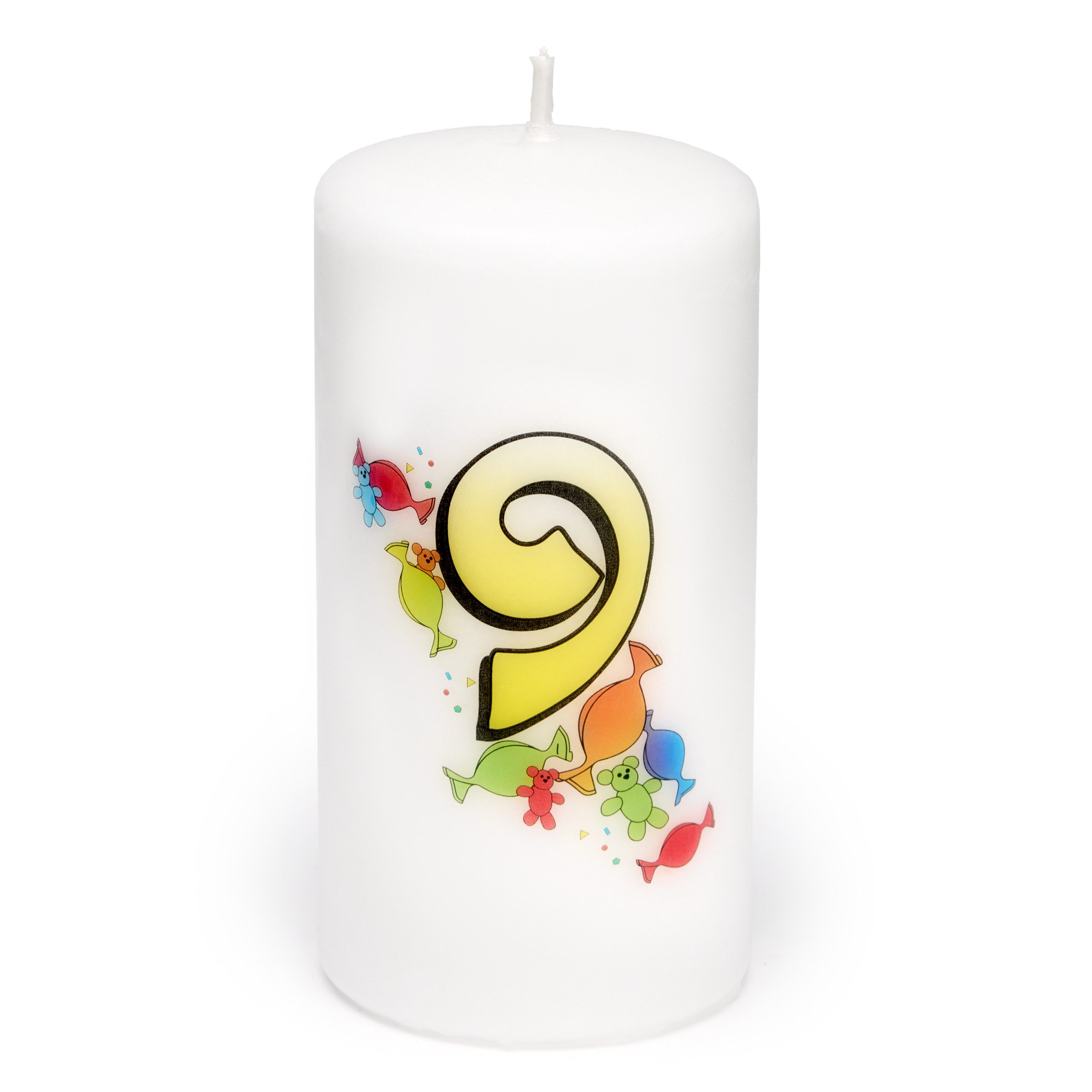 Garronda Geburtstagskerze Kerzen mit Motiv von 1 bis 89 Jahren, 6x12cm 24 S günstig online kaufen