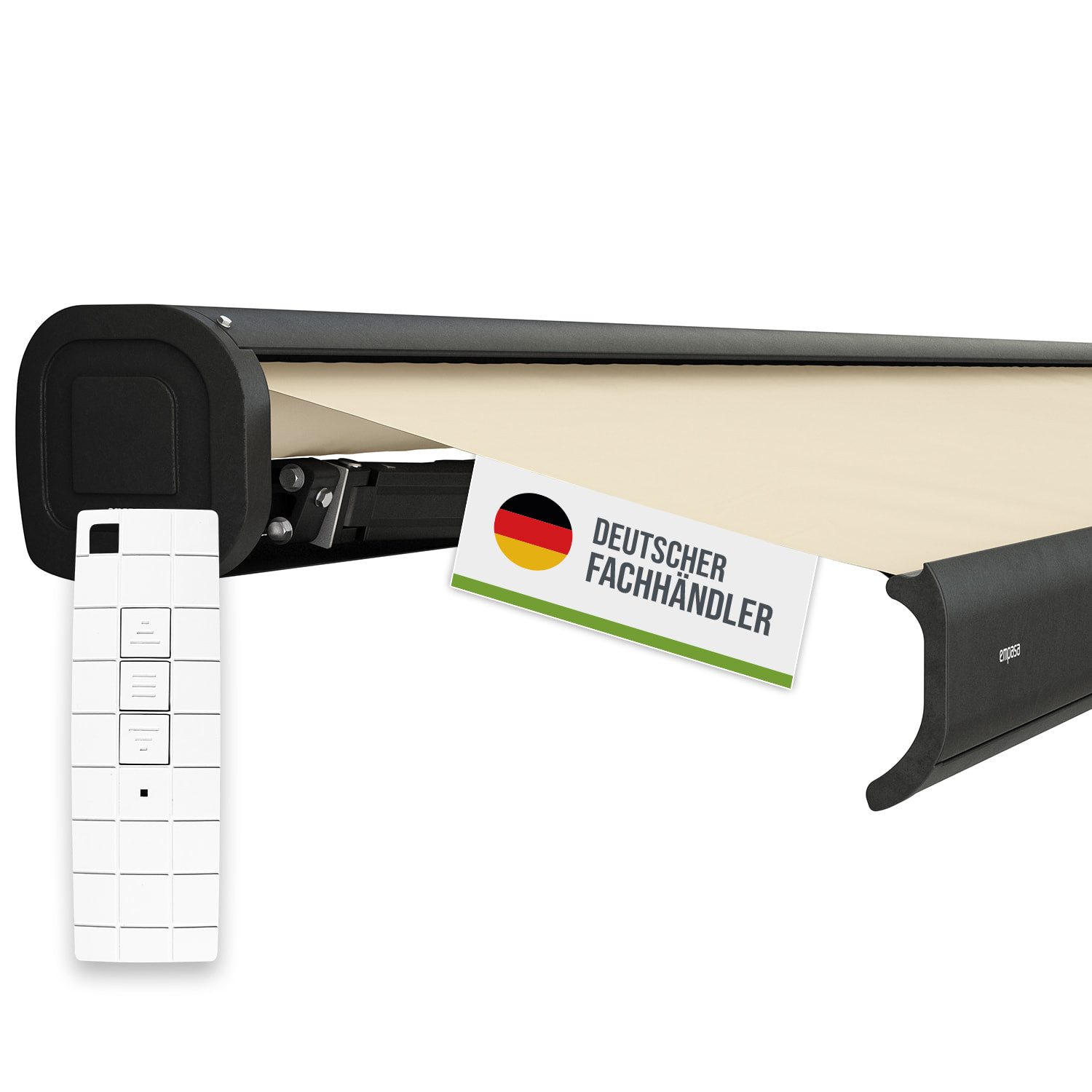 empasa Kassettenmarkise "CLASSIC" Markise Halbkassettenmarkise Fernbedienun günstig online kaufen