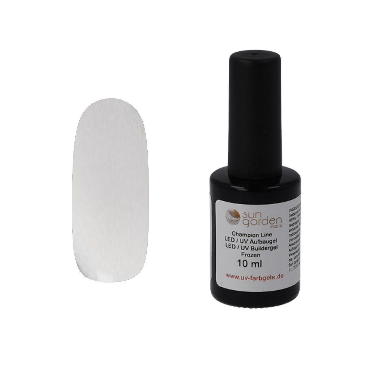 Sun Garden Nails UV-Gel 10 ml UV Aufbaugel Frozen - Pinselflasche