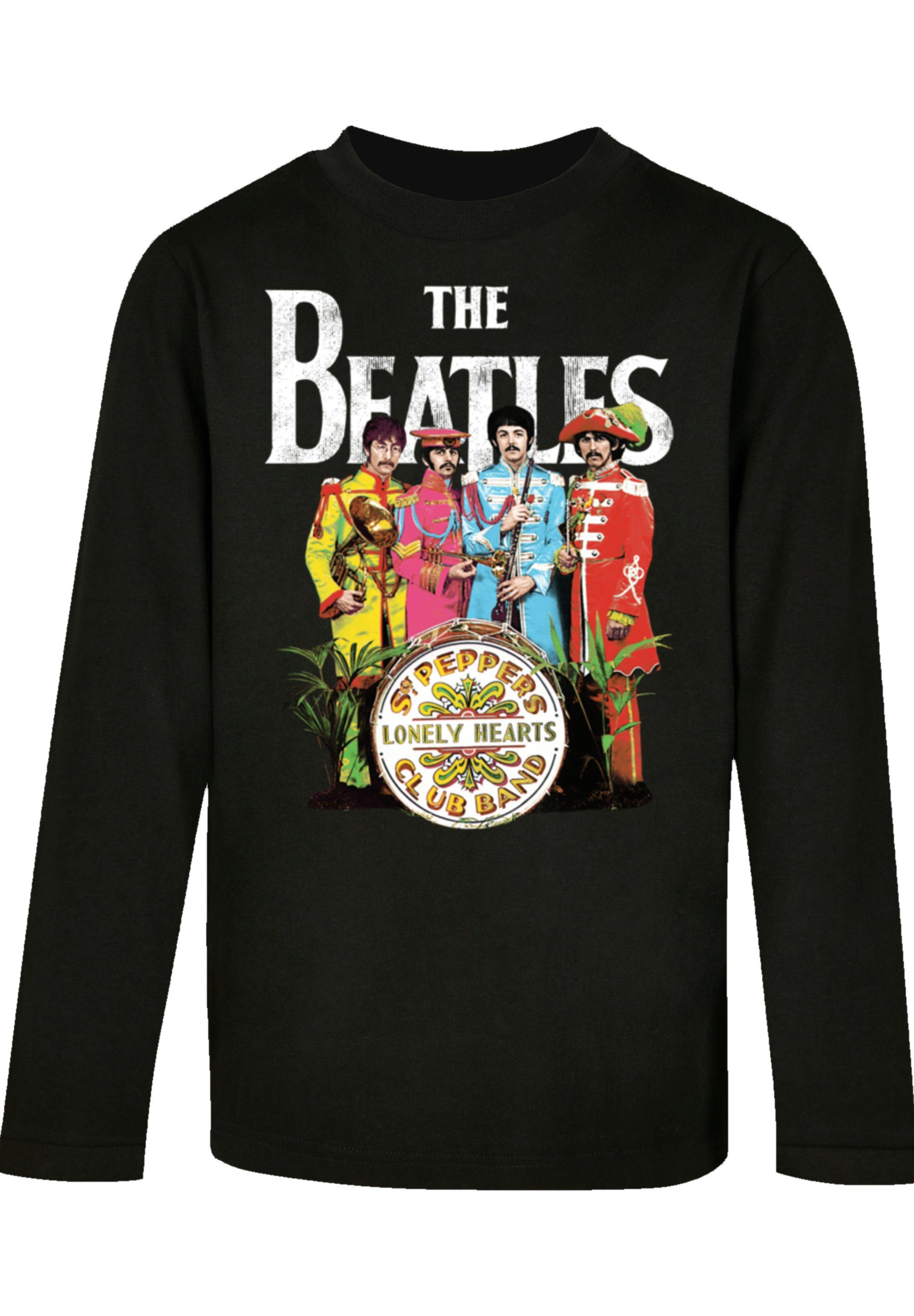 T-Shirt Sgt Beatles Print, F4NT4STIC Beatles T-Shirt The Pepper Longsleeve lizenziertes Offiziell