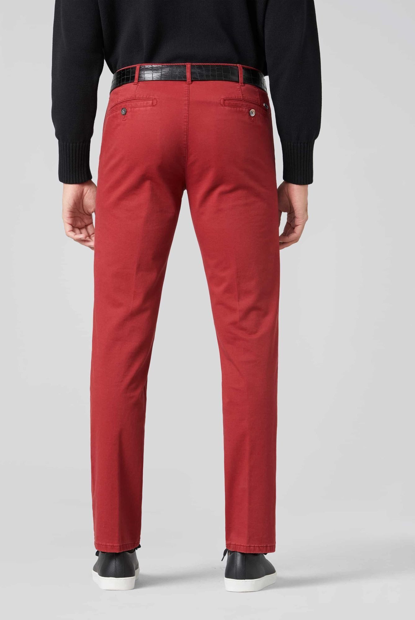 MEYER Chinos Roma mit Stretch-Dehnbund