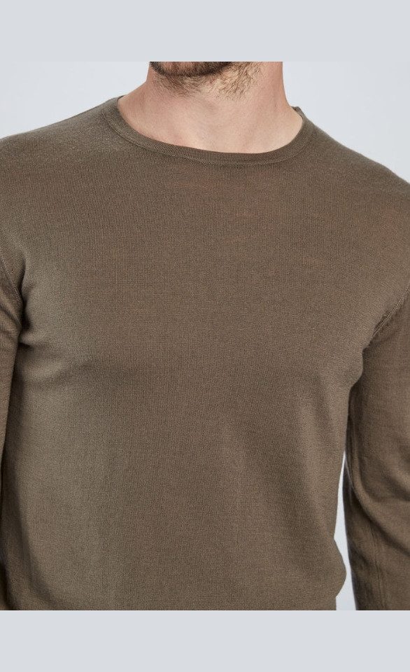 Gabba Longpullover Pullover Gabba braun