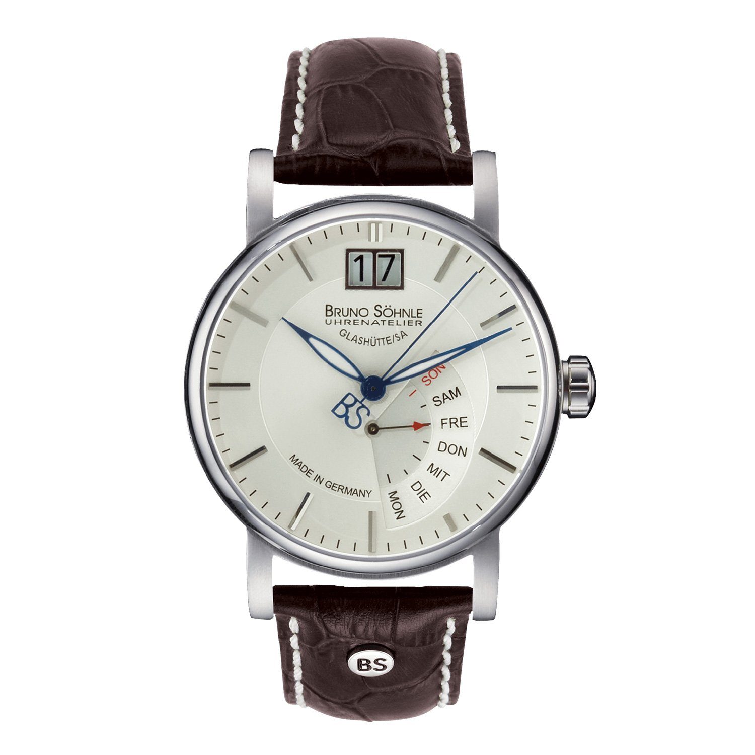 BRUNO SÖHNLE Quarzuhr Bruno Söhnle Quarz Pesaro I 073 Herrenuhr 17-13073-241