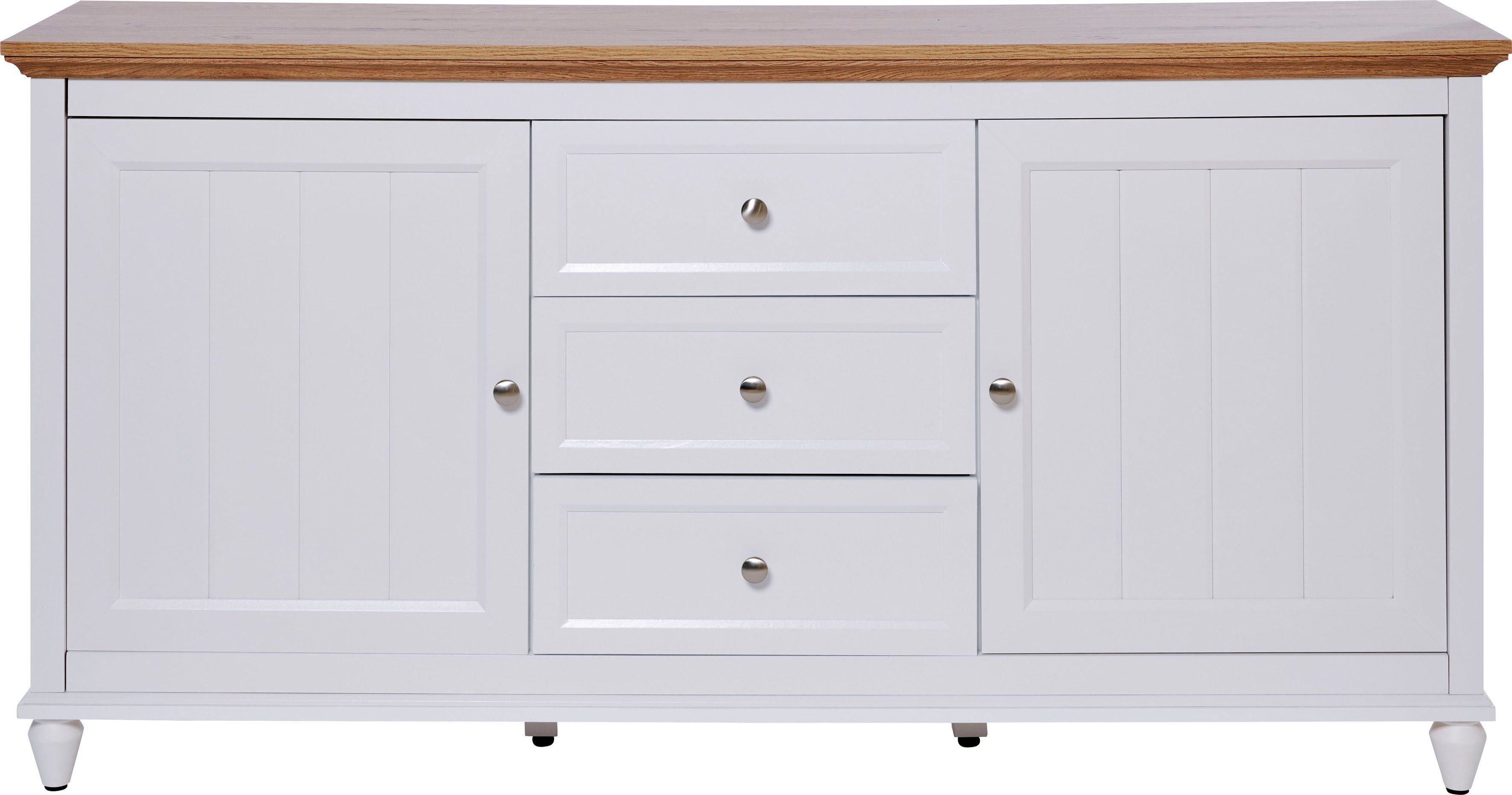 Jahnke Sideboard COTTAGE SB 150 (1 St), Sideboard, Landhausstil, 2 Türen und 3 Schubladen, Breite ca. 150 cm