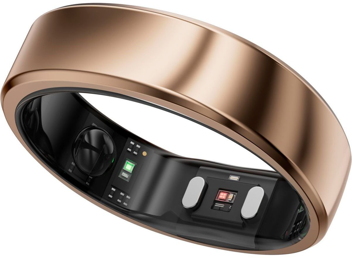 RingConn Smart Ring Gen2 Air Gr.10 - der perfekte Begleiter für Ihre Gesundheit & Fitness, eine App bietet detaillierte Einblicke in die Gesundheitsdaten