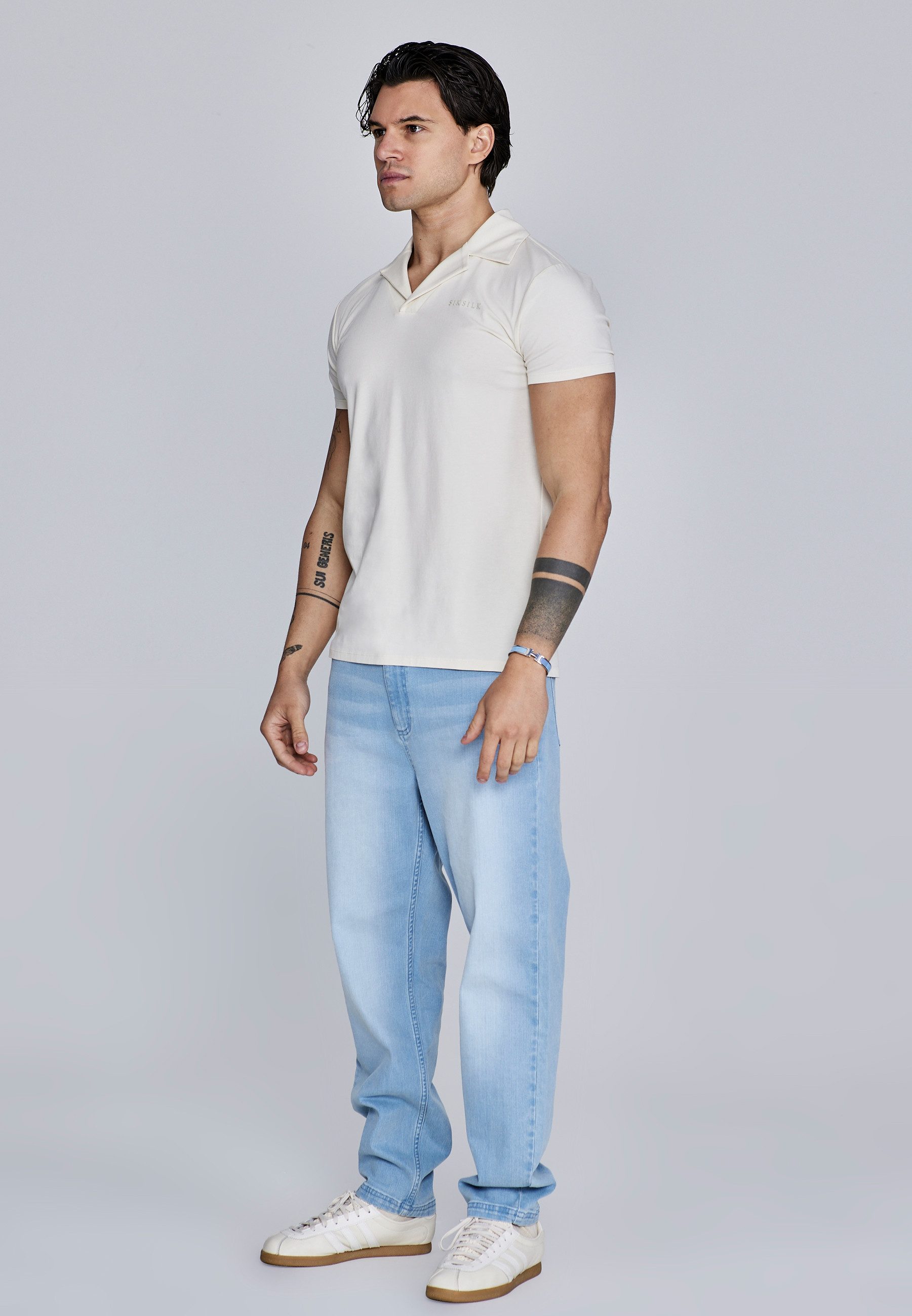 Siksilk T-Shirt SikSilk Herren Smart Revere Polo