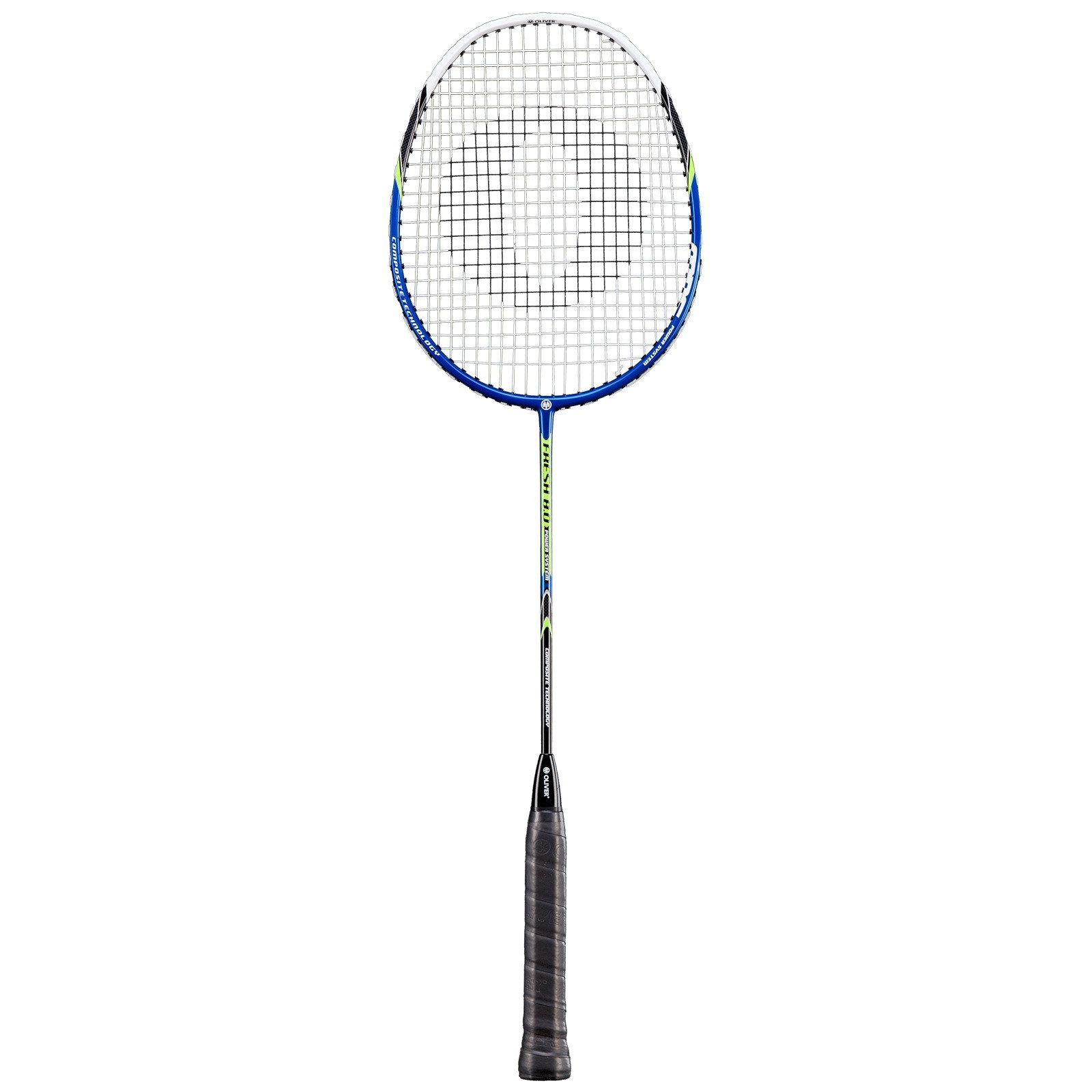 Badmintonschläger Fresh 8.0 (92g, kopflastig, mittel) blau - besaitet -