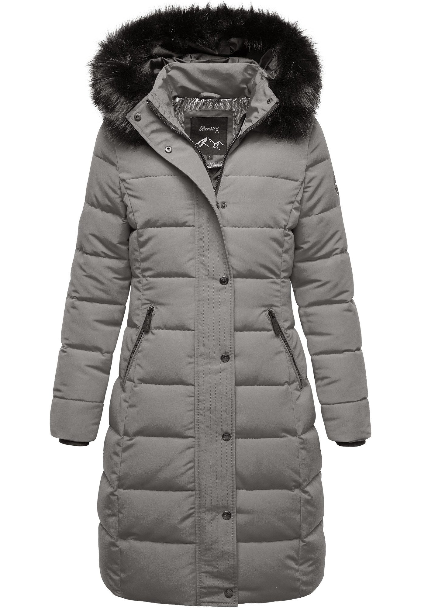 REPUBLIX Winterjacke TALIA Damen Gefütterte Dicke Winter Jacke Mantel Parka günstig online kaufen