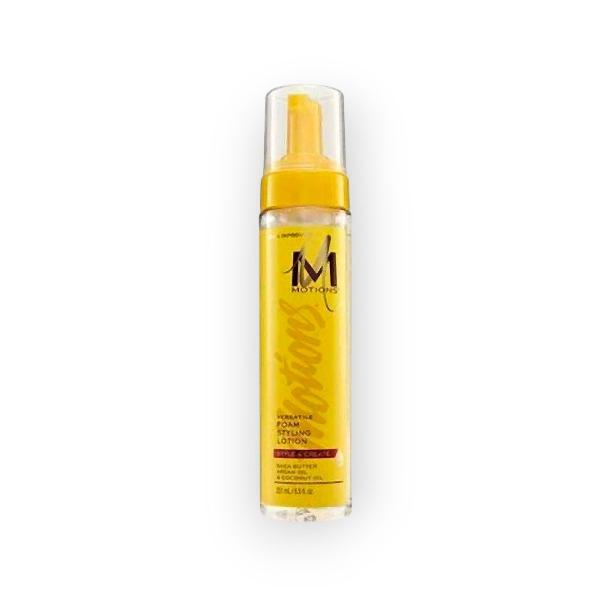 Motions Haarfestiger Motions Versatile Foam Styling Lotion 251 ml, Mit Shea-, Argan- und Kokosöl, leichter Styling-Schaum