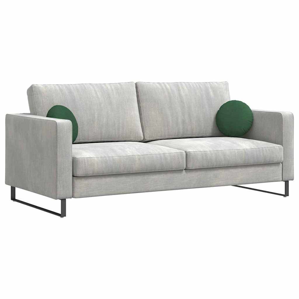 vidaXL Sitzauflage Sitzkissen 2 pcs Dunkelgrün günstig online kaufen