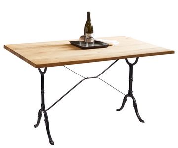 furnling Tischgestell Amsterdam, Tischgestell aus Gusseisen in elegantem schwarz (85 x 41 x 69 cm)