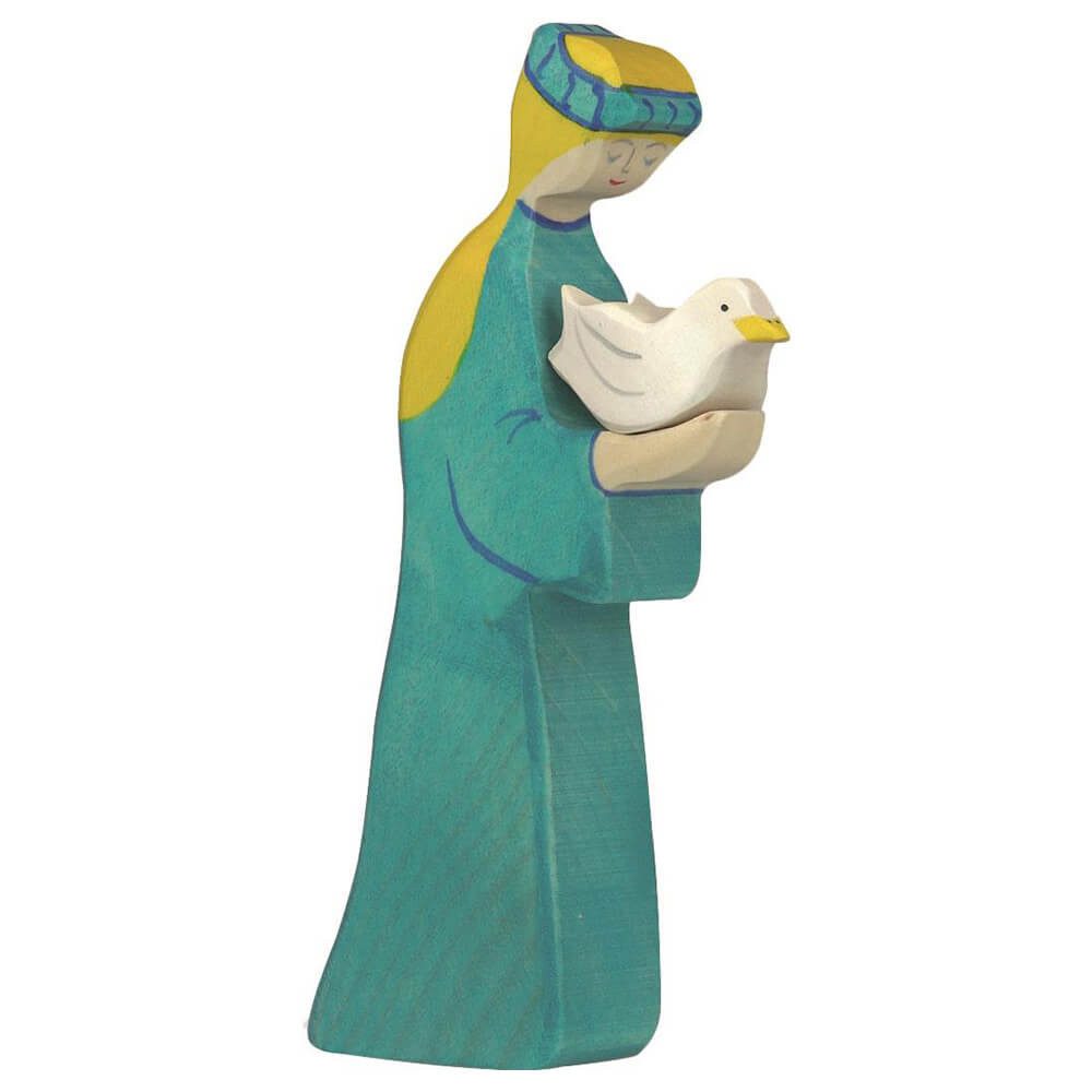 Holztiger Spielfigur HOLZTIGER Noah' Frau aus Holz