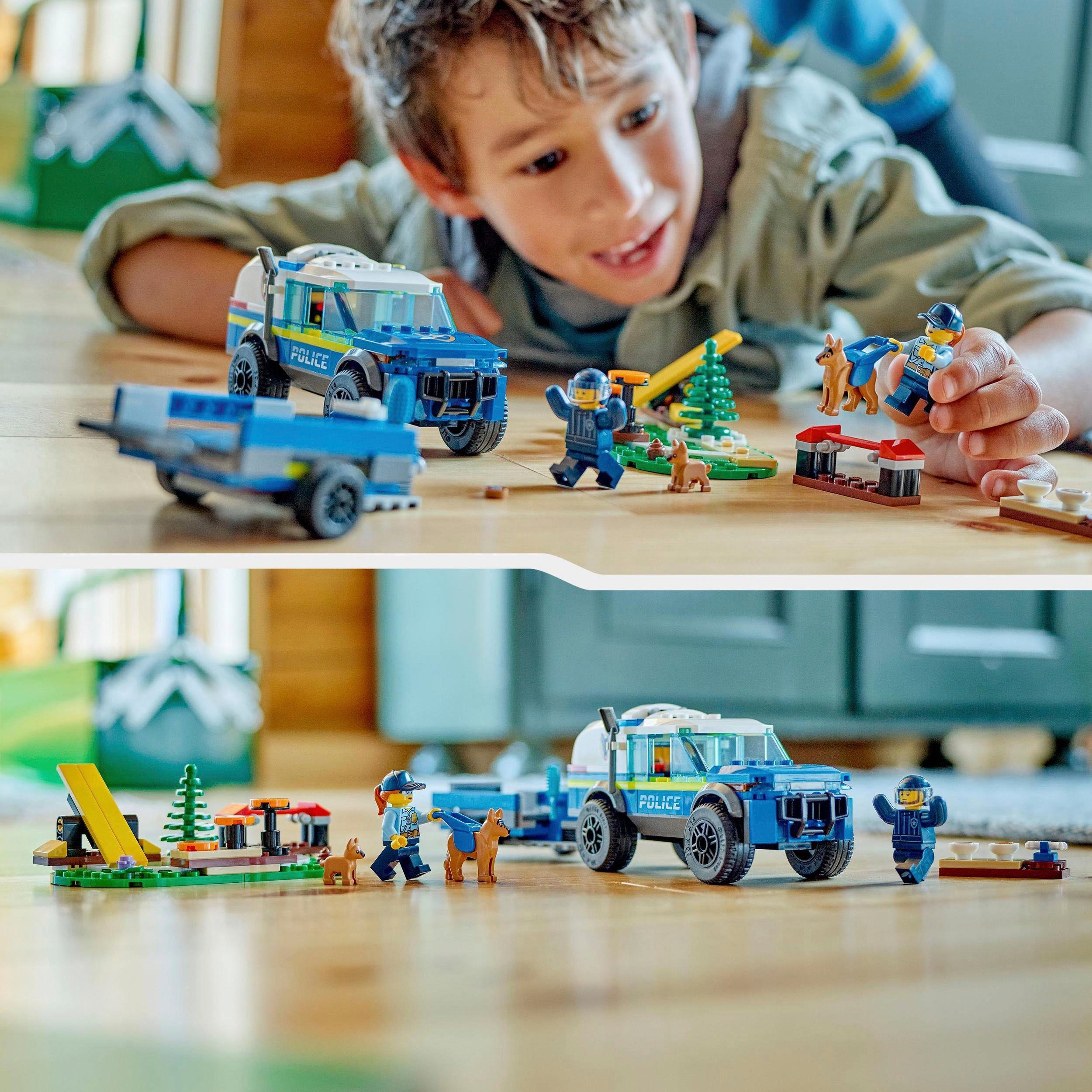 LEGO® Mobiles Polizeihunde-Training (60369), LEGO® City günstig online kaufen