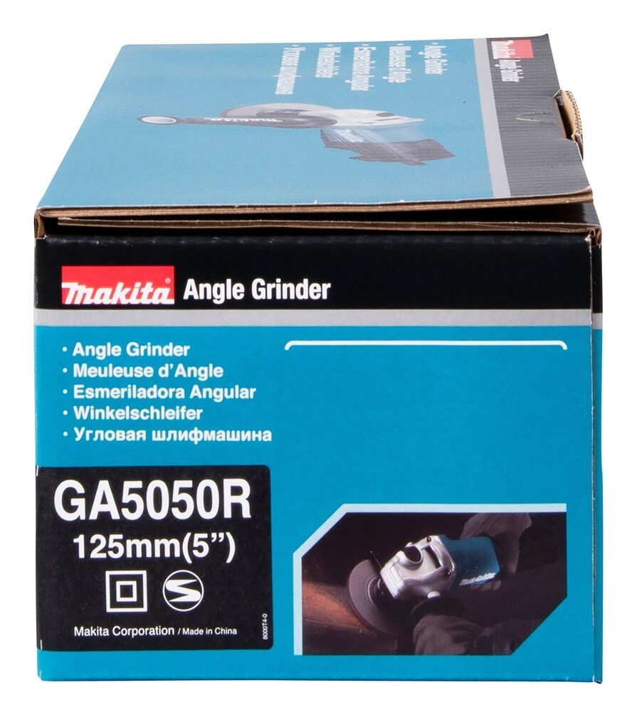 Makita Winkelschleifer, max. 11000 U/min, 1.300 W, GA5050R, 125 mm - im Karton
