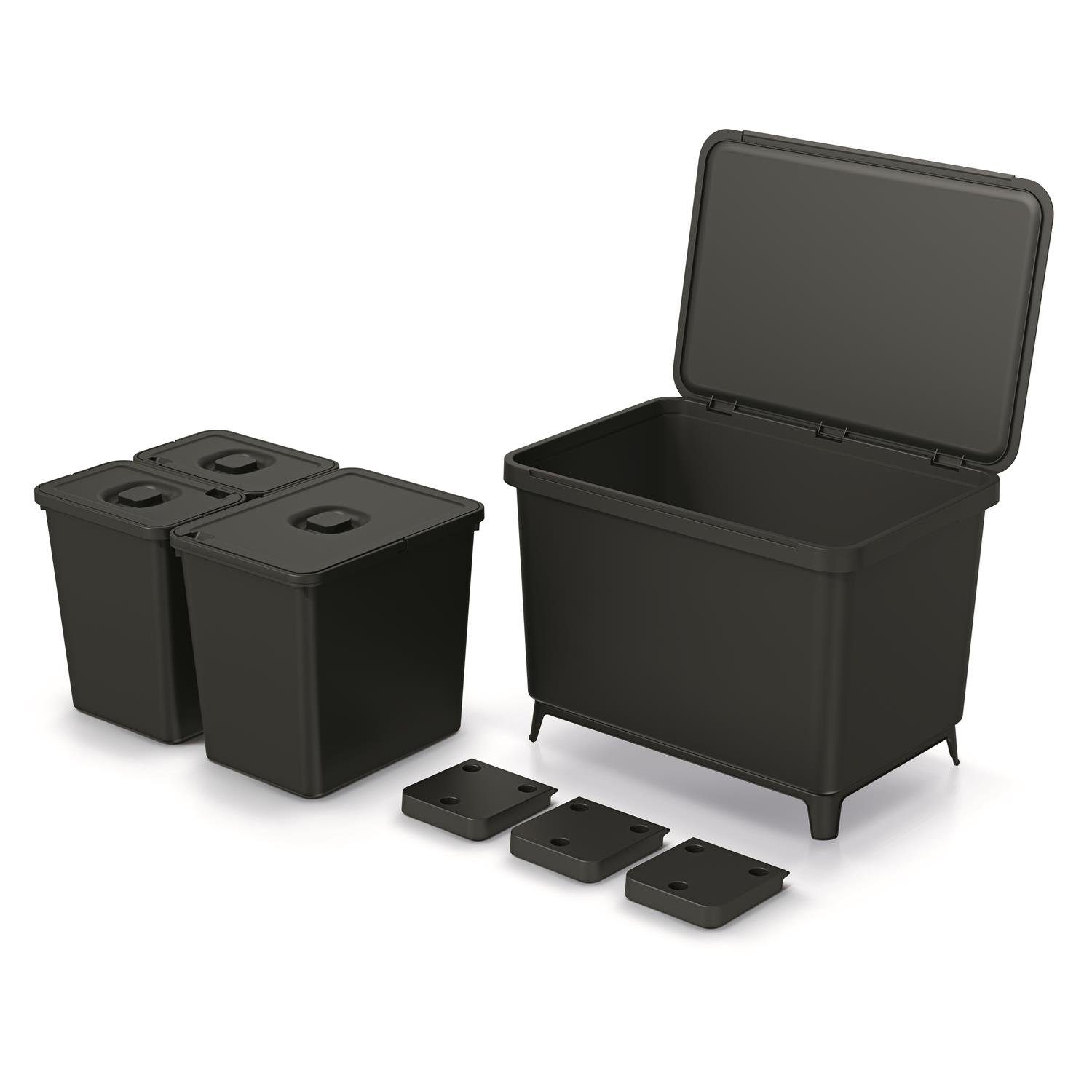 Keden Mülltrennsystem, SEGREGATION BAG SYSTEMA Abfallbehälter - 23 L+ 2x10 L