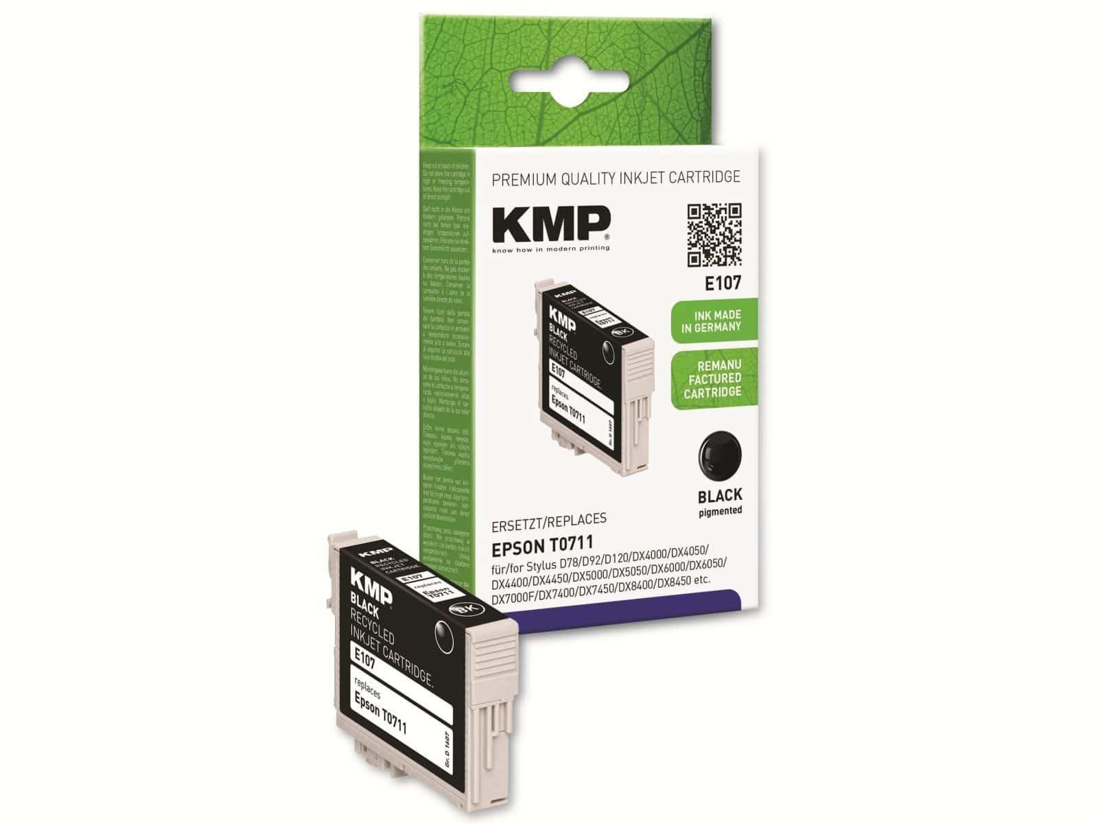 KMP KMP Tintenpatrone kompatibel Tintenpatrone für T071140 Epson