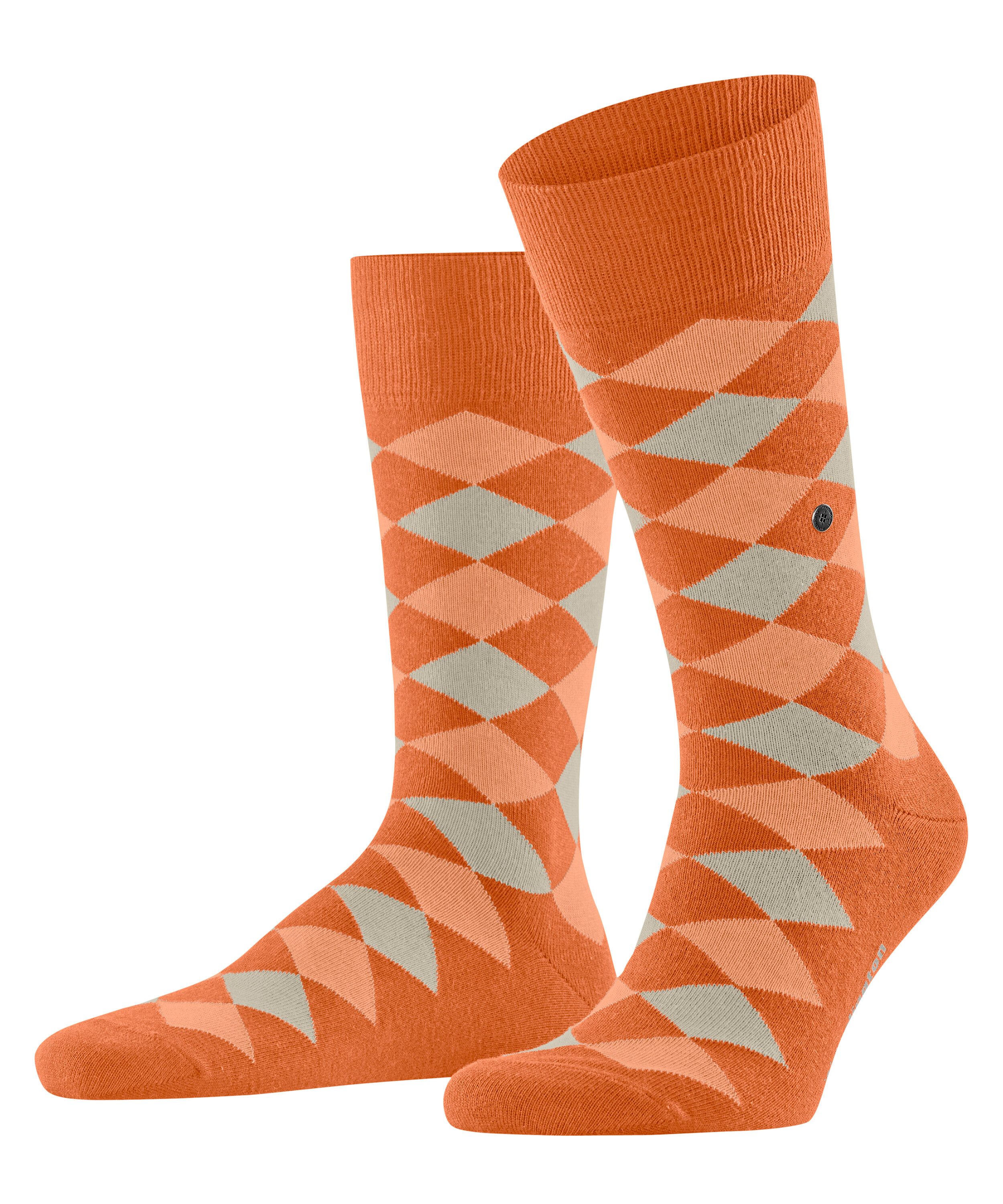 Socken Danny Socken mit neu interpretiertem Argyle-Muster