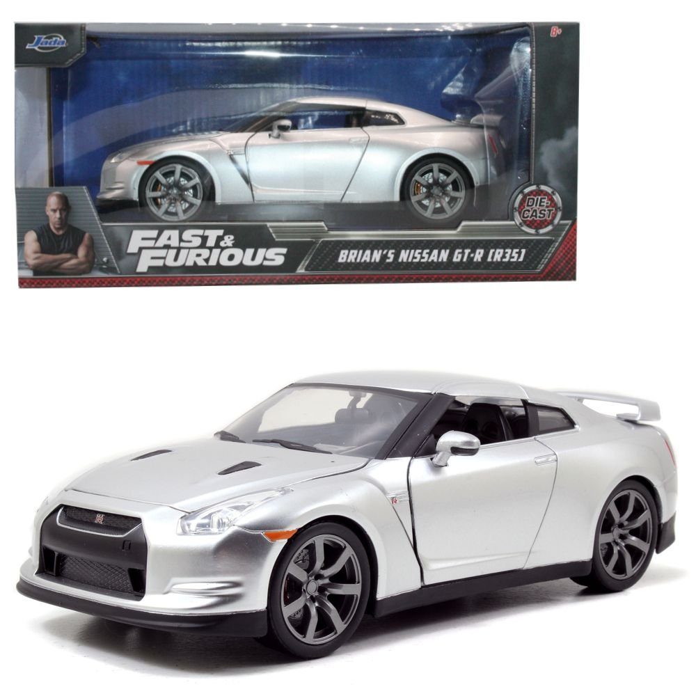 Spielzeug-Rennwagen Nissan GT-R R35 Jada Fast & Furious Die-Cast Fahrzeug Collection