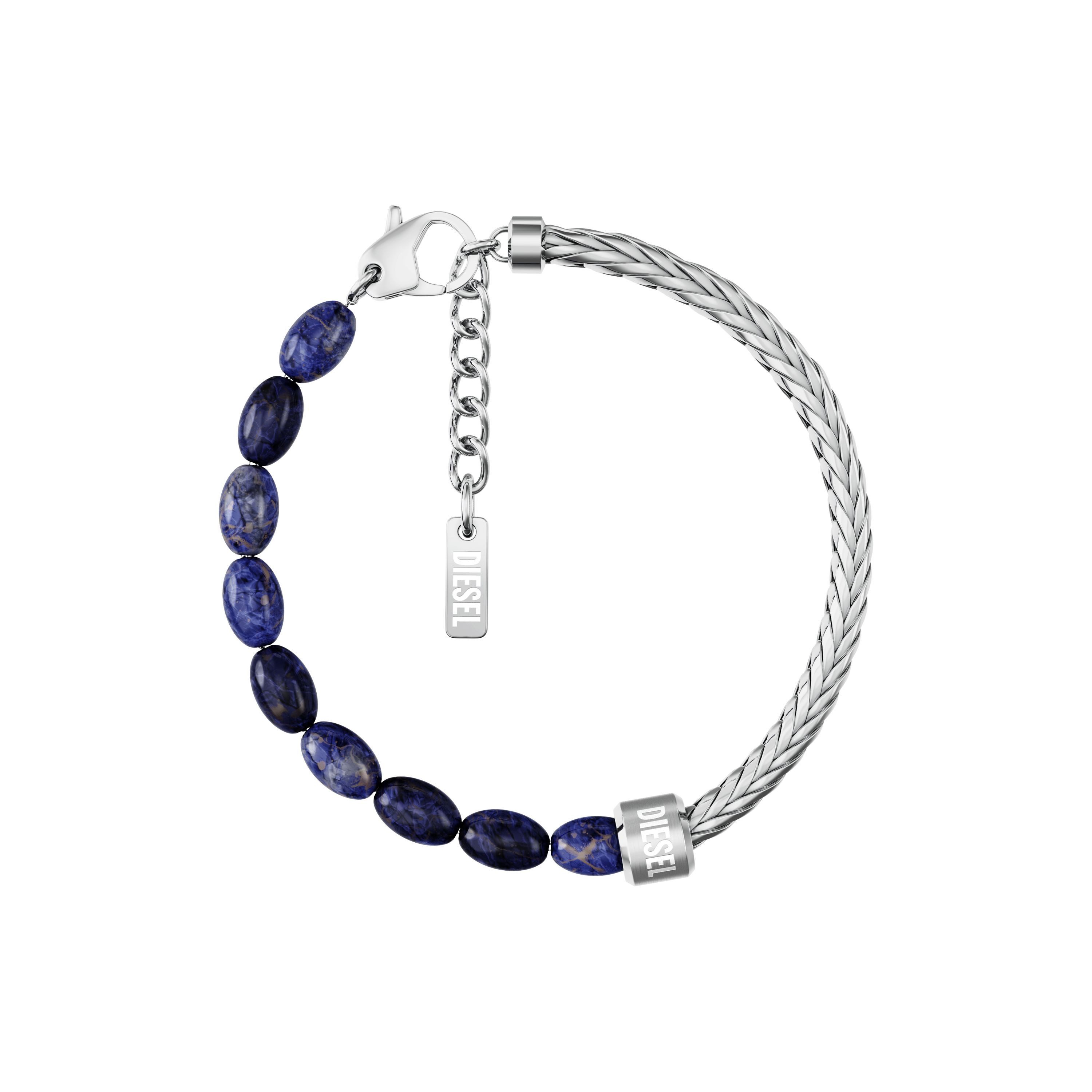 Diesel Armband Diesel Font, mit Lapislazuli oder Achat