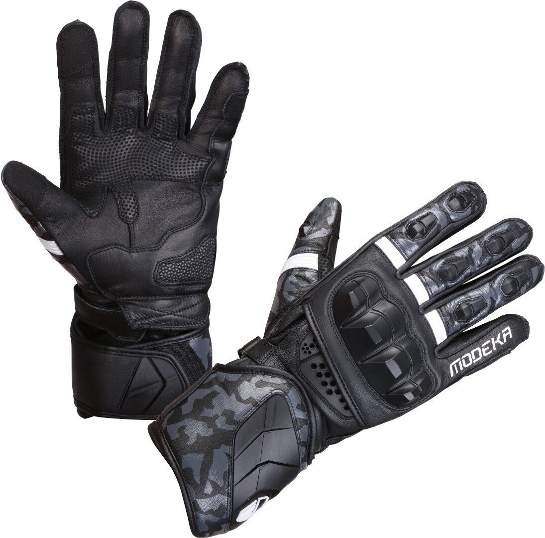 Modeka Motorradhandschuhe Valyant Pro Motorrad Handschuhe abriebfest