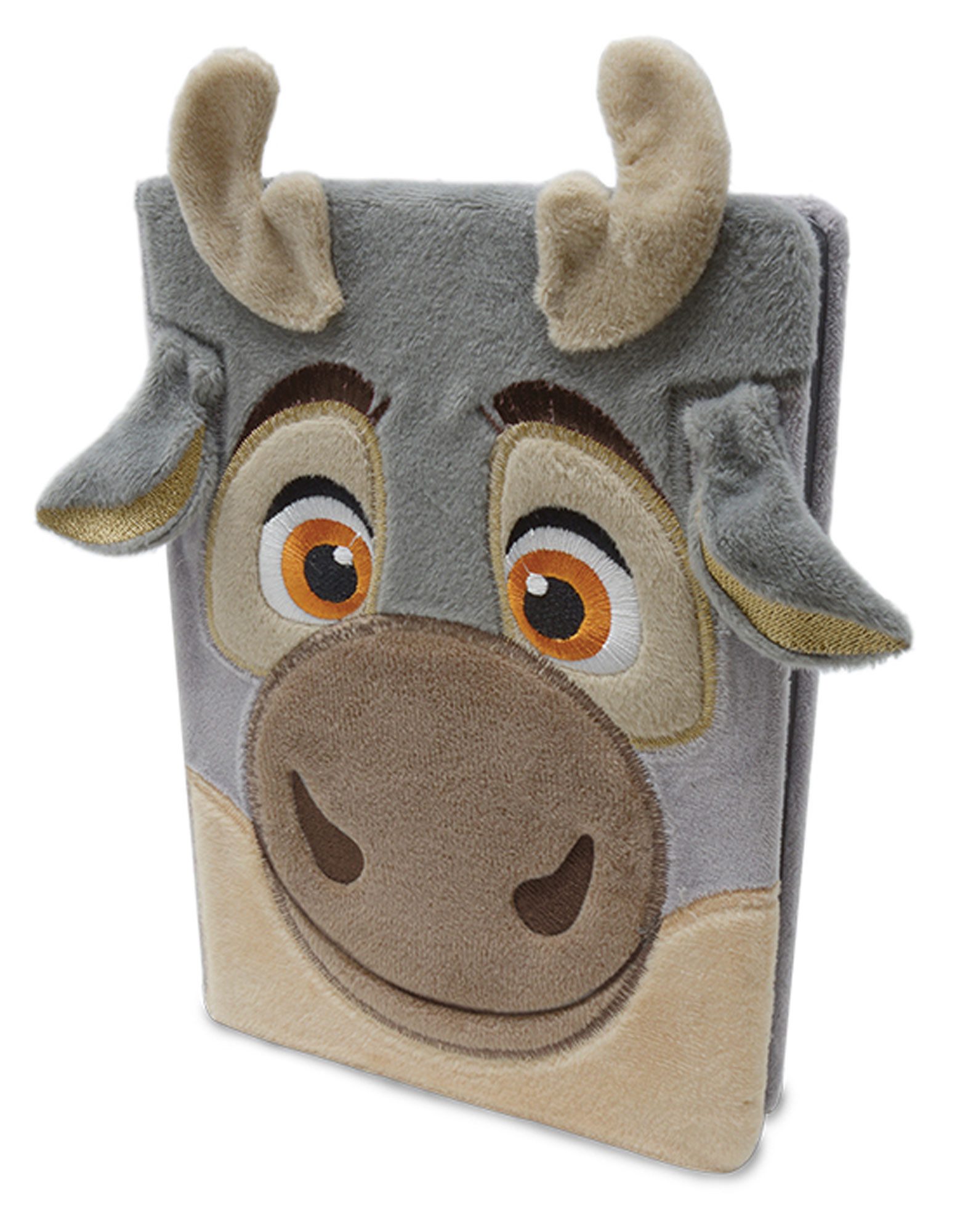 Notizbuch Frozen 2 - Luxus-Notizbuch - Baby Sven - Furry Cover