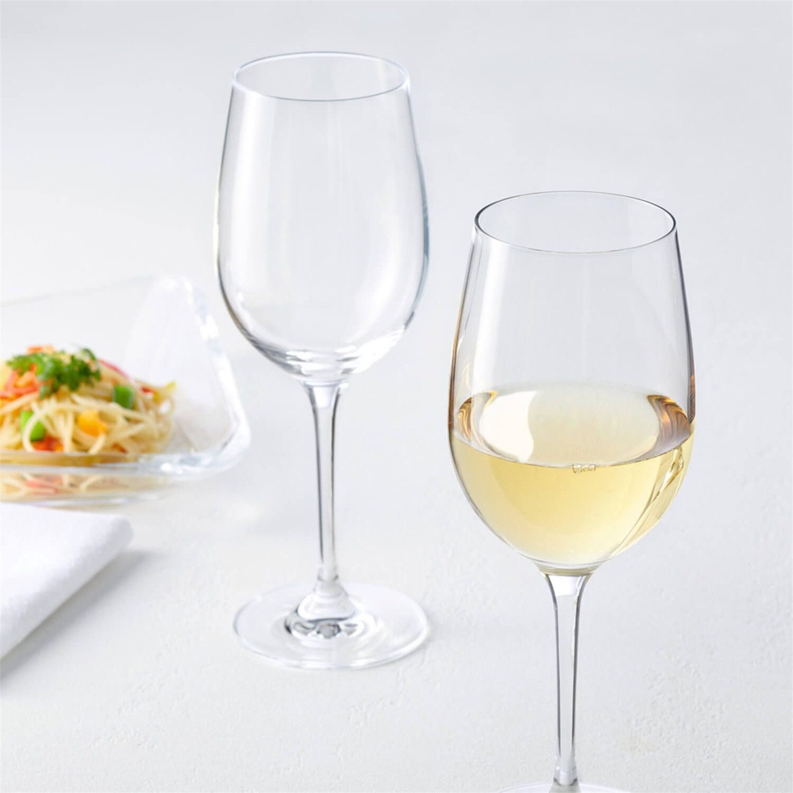 LEONARDO Weißweinglas Weißwein-Glas XL, 6er-Set Ciao+, 6-tlg., Glas