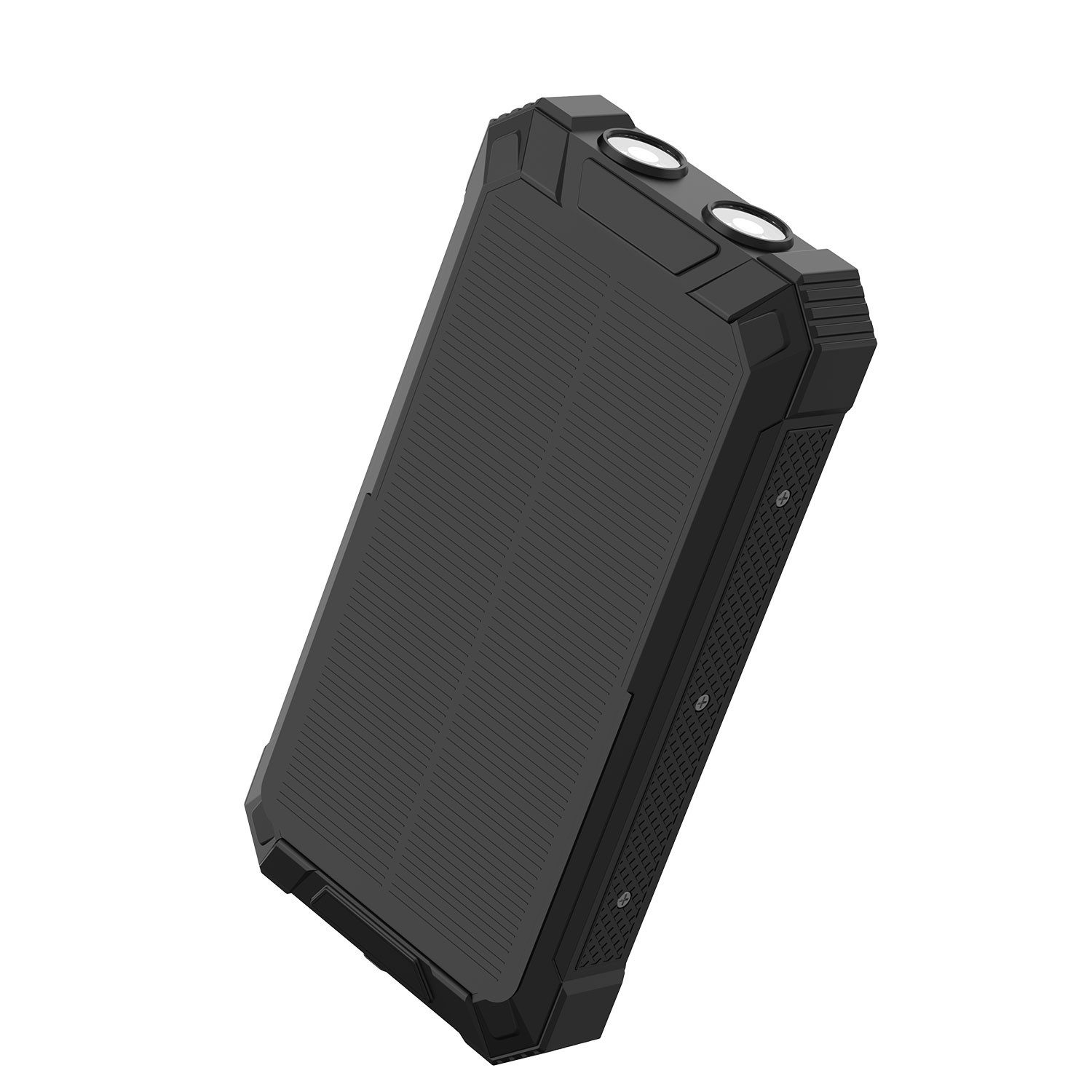 Denver PSC-20012 Powerbank, Integriertes Solarpanel zur Notstromversorgung unterwegs