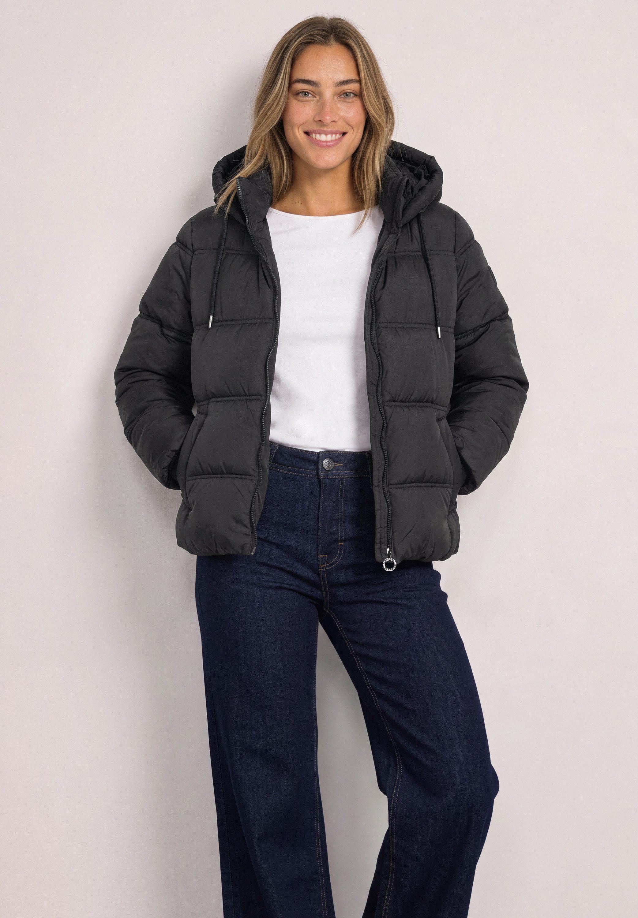 STREET ONE Steppjacke in Unifarbe
