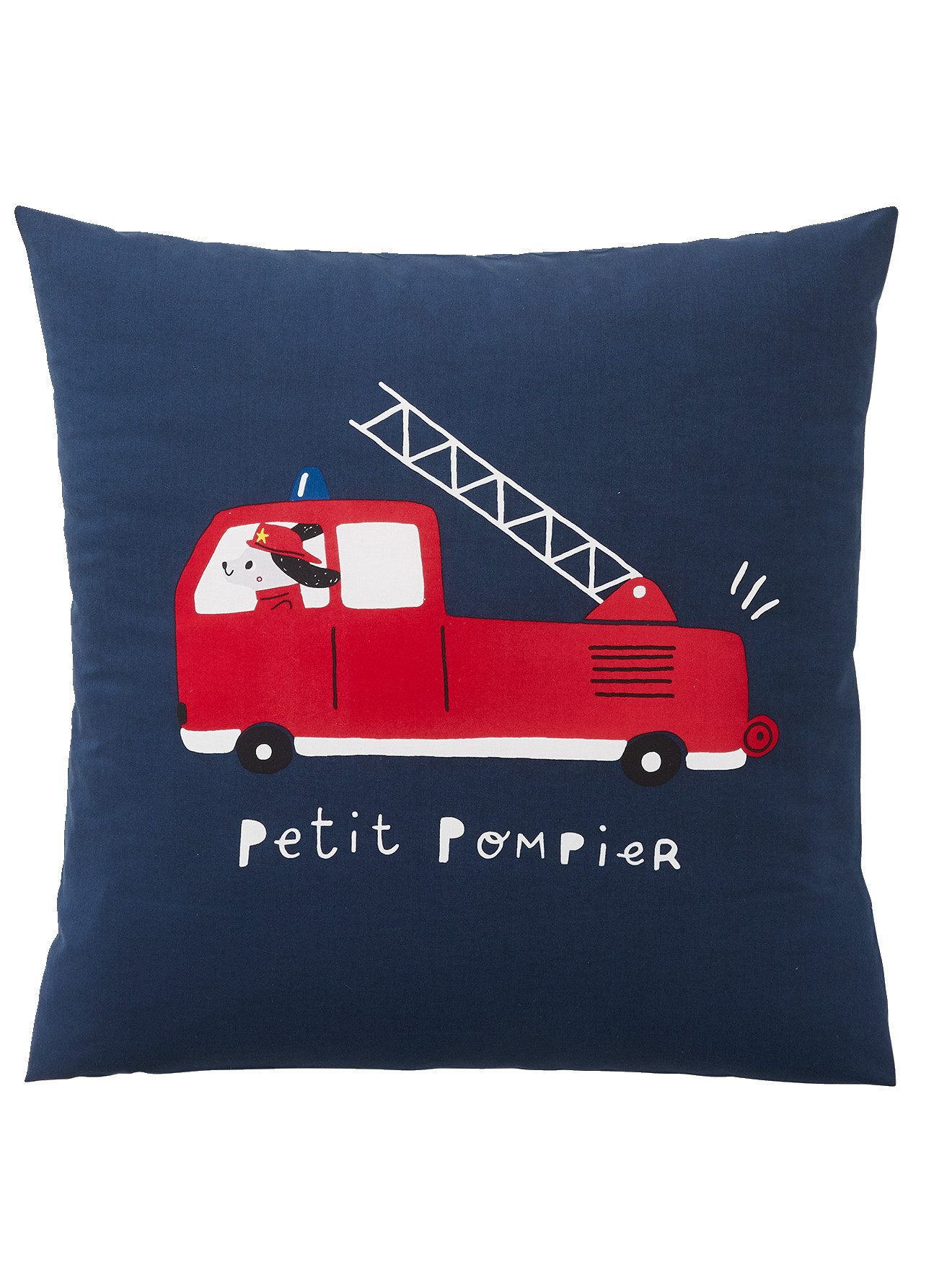 vertbaudet Bettbezug Kinder Bettwäsche-Set KLEINER FEUERWEHRMANN