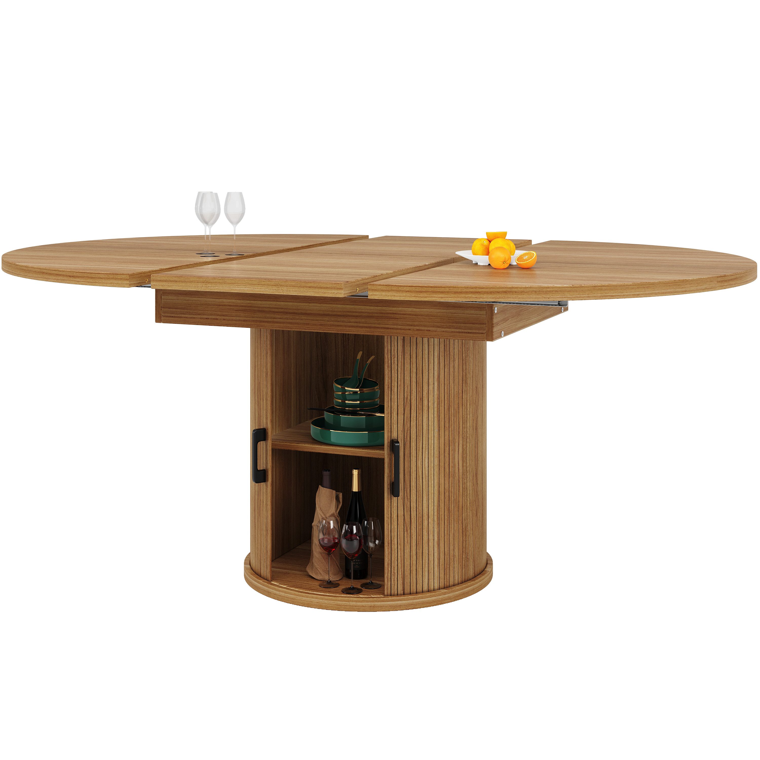 KLAM HOME Esstisch Esstisch ausziehbar, Esszimmertisch, günstig online kaufen
