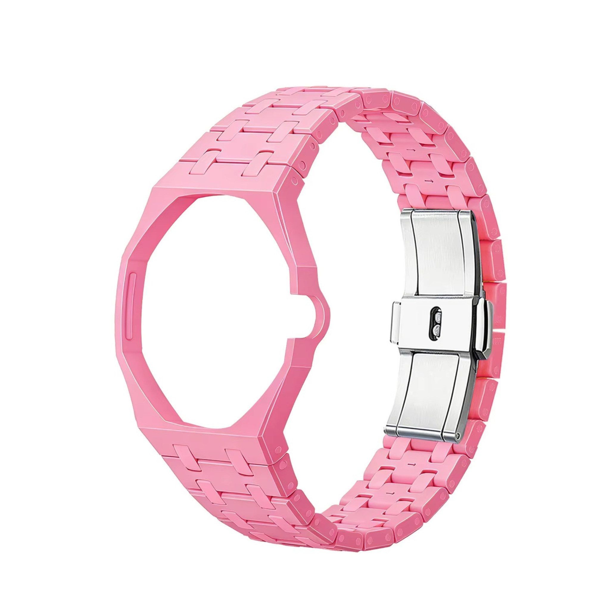 HS.SUPPLY Uhrenarmband Armband passend für RoyalPop Audemars Piguet x Swatch, Armbandlänge anpassbar - Gliederaufbau