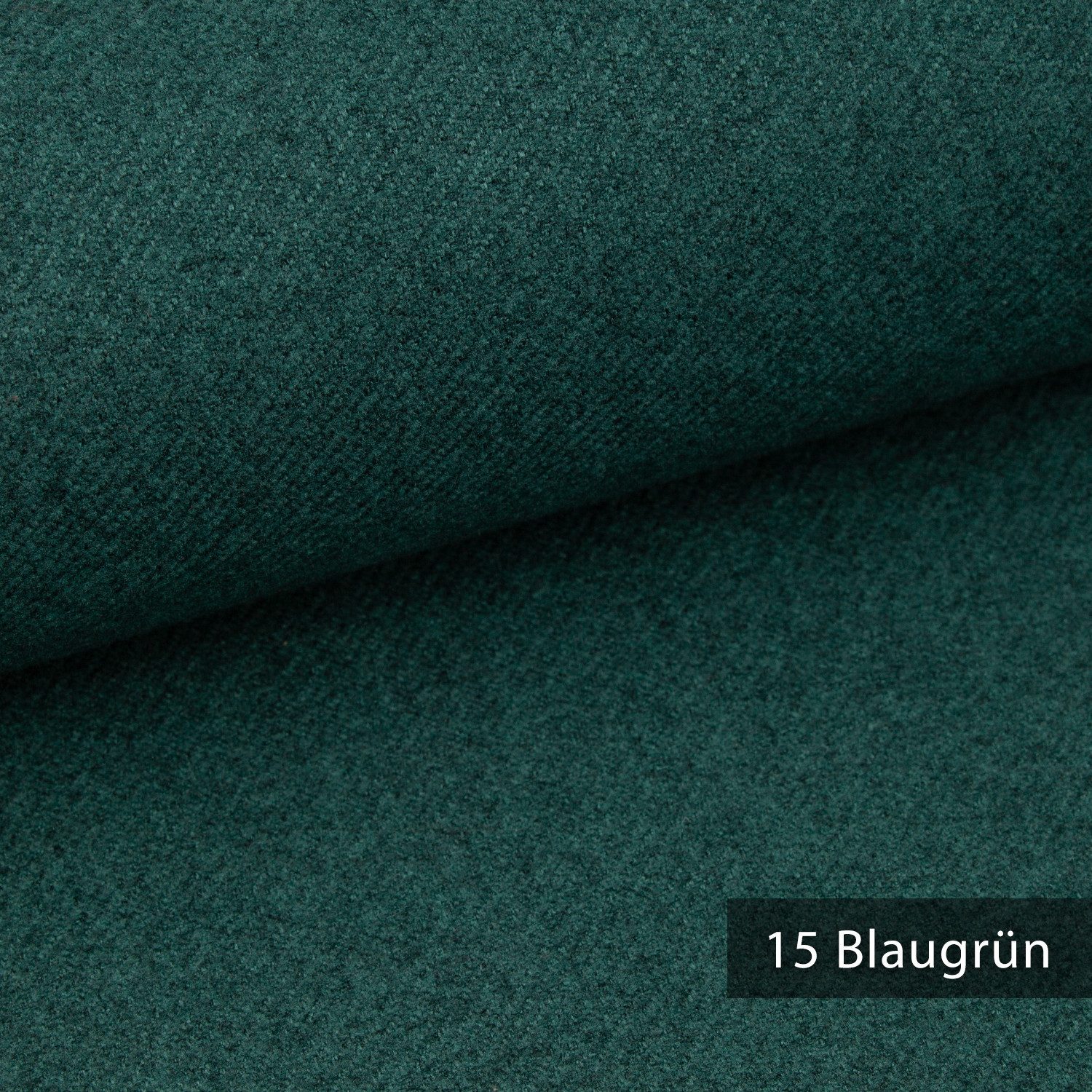 novely® Stoff exquisit CALMI Melierter Polsterstoff Woll-Optik, Schwer Entzündbar, Kuschelweich, Pflegeleicht, Meterware, 1lfm