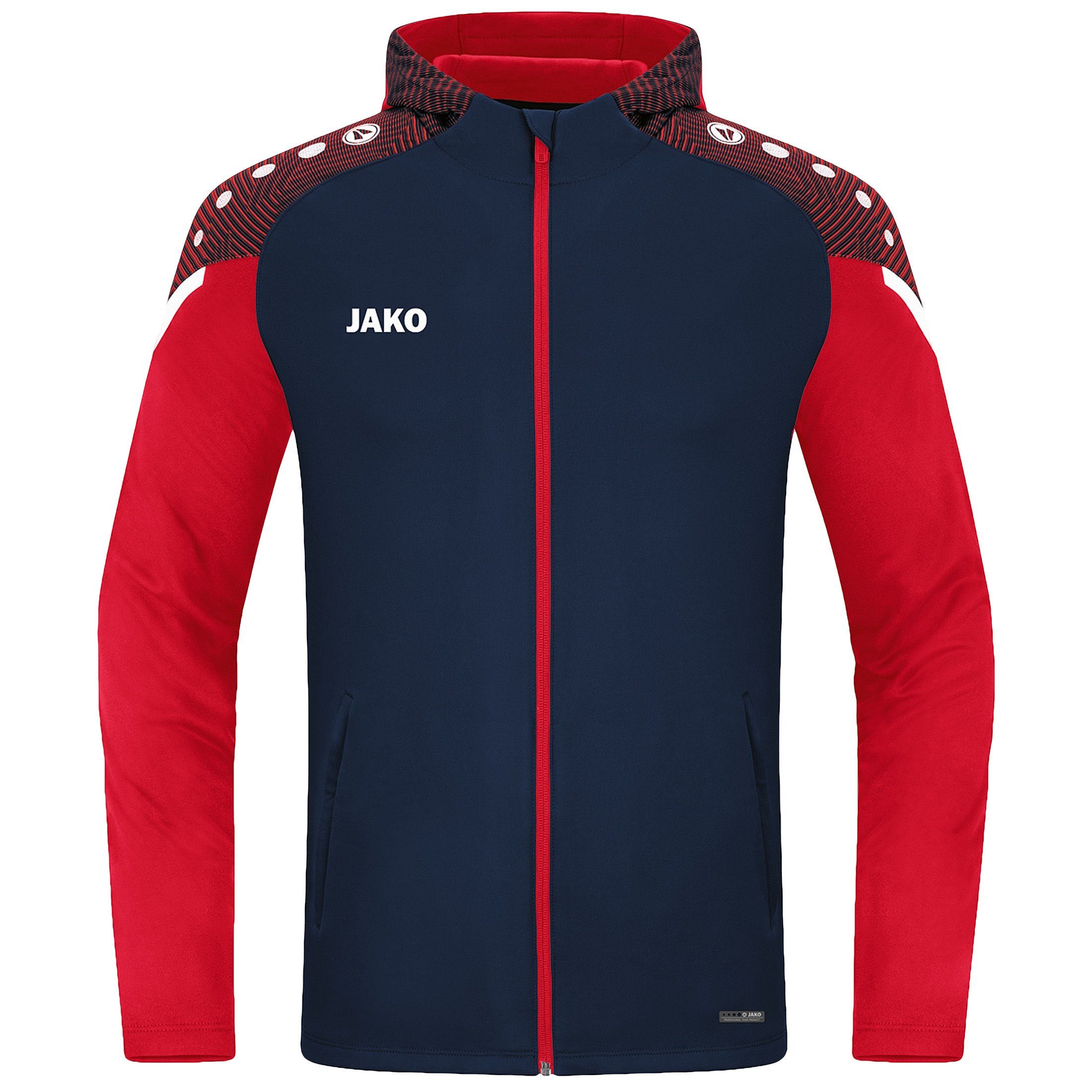 Kapuzenjacke Trainingsjacke Jako Herren blaurot Performance