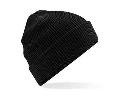 Beechfield® Strickmütze Mütze aus Bio Baumwolle Strick Damen Herren Unisex Winter