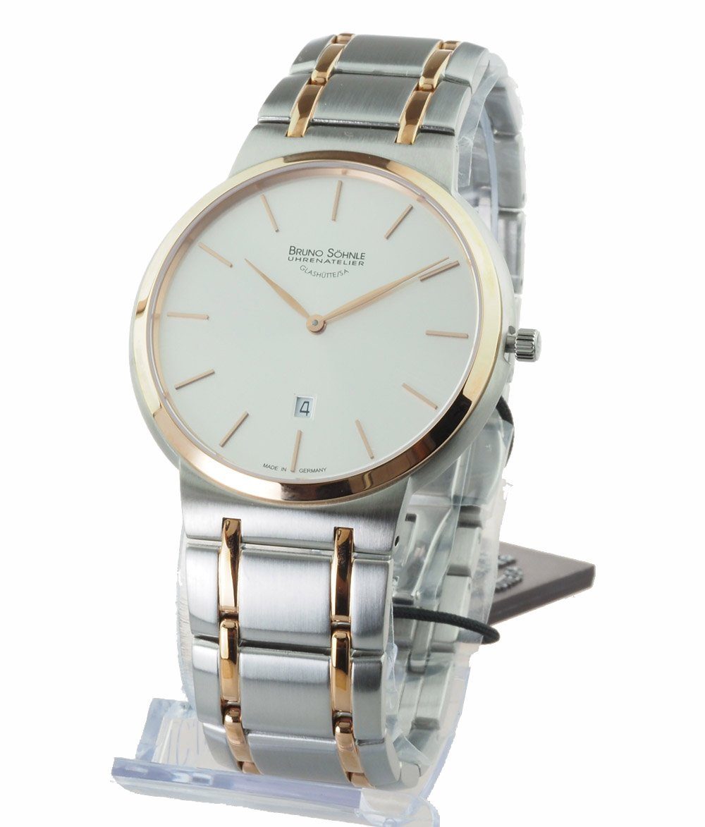 BRUNO SÖHNLE Quarzuhr 17-63161-244 Herren Uhr EPONA Saphirglas Neu OVP, Quarzwerk BS Ausführung (Basis Ronda 1006.D)